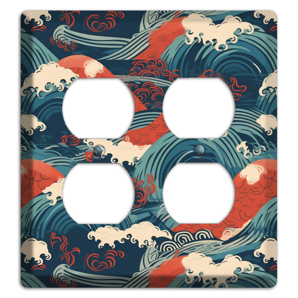 Koi & Tempest 2 Duplex Wallplate