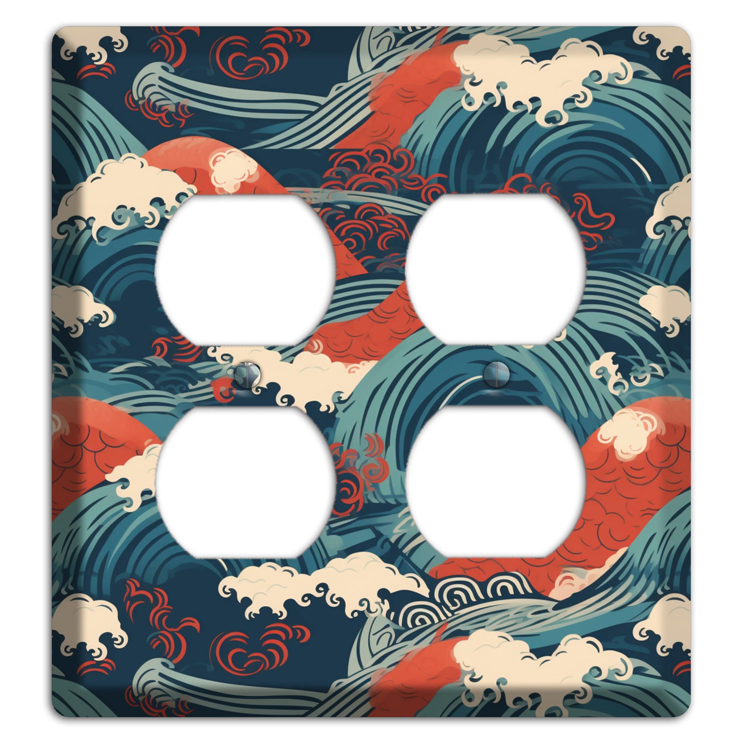 Koi & Tempest 2 Duplex Wallplate