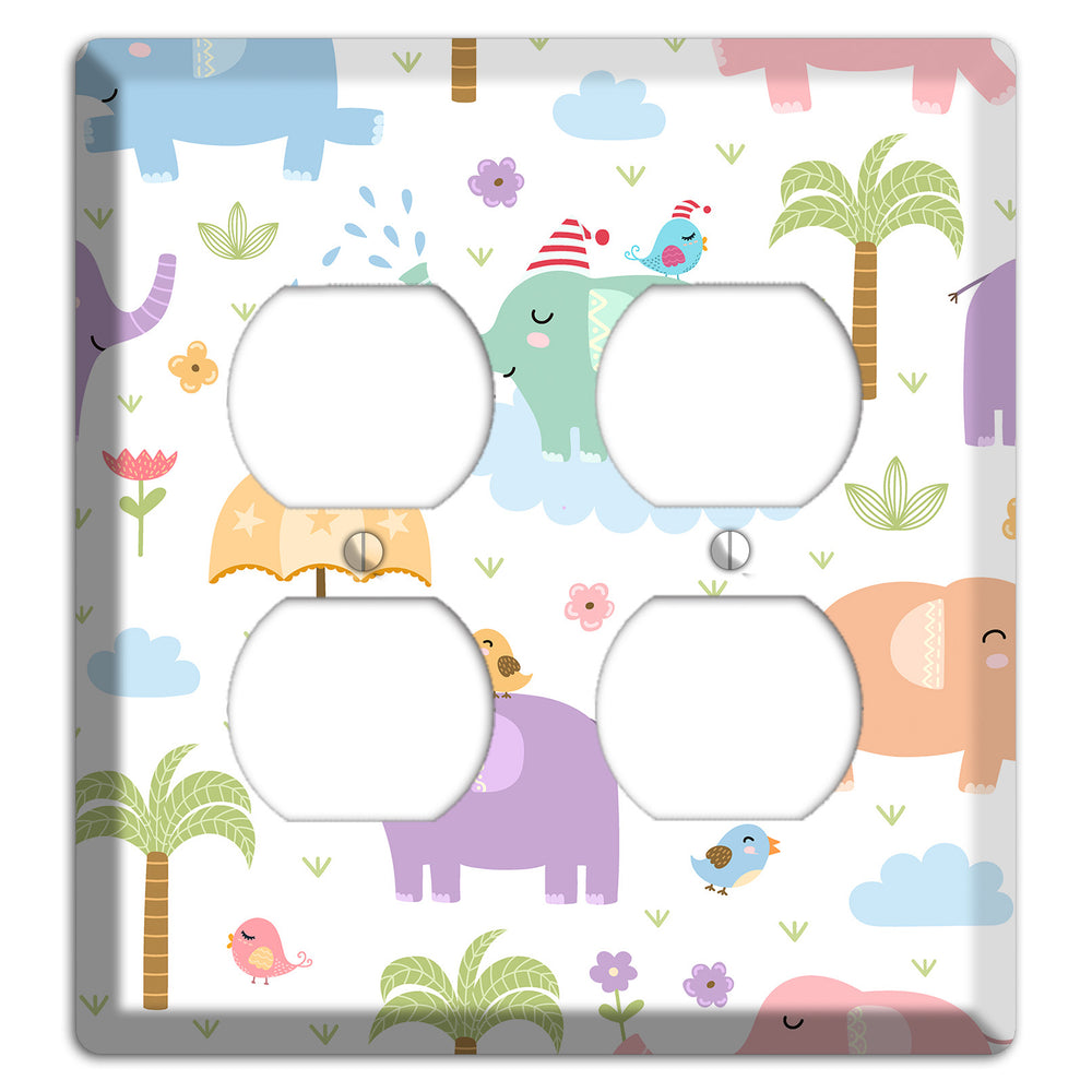 Elephant Dreams 2 Duplex Wallplate