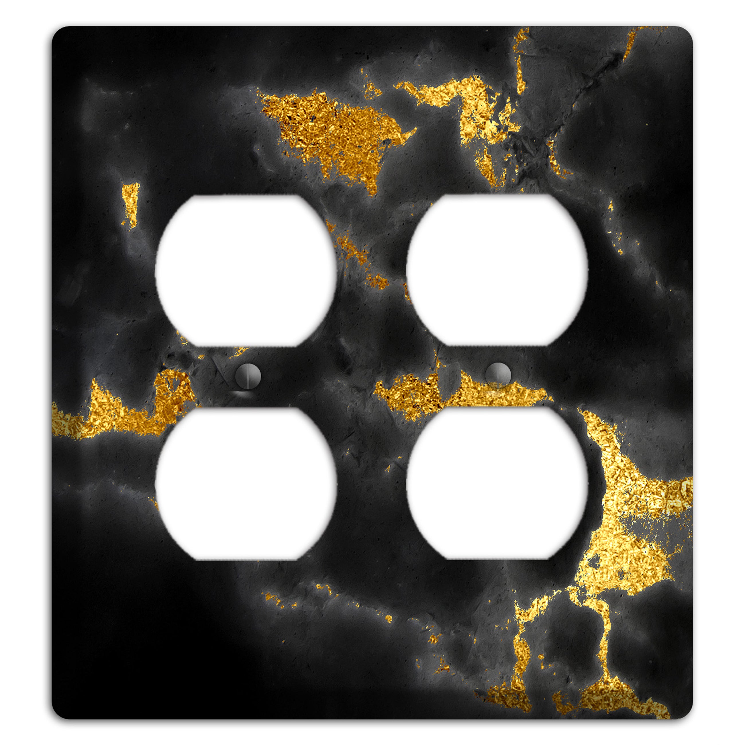 Equator Marble 2 Duplex Wallplate