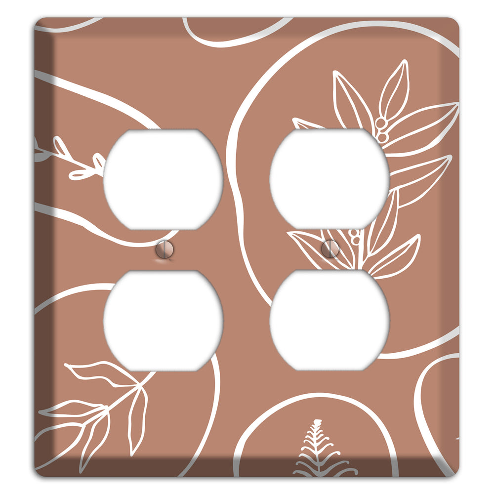 Pressed & Preserved 2 Duplex Wallplate