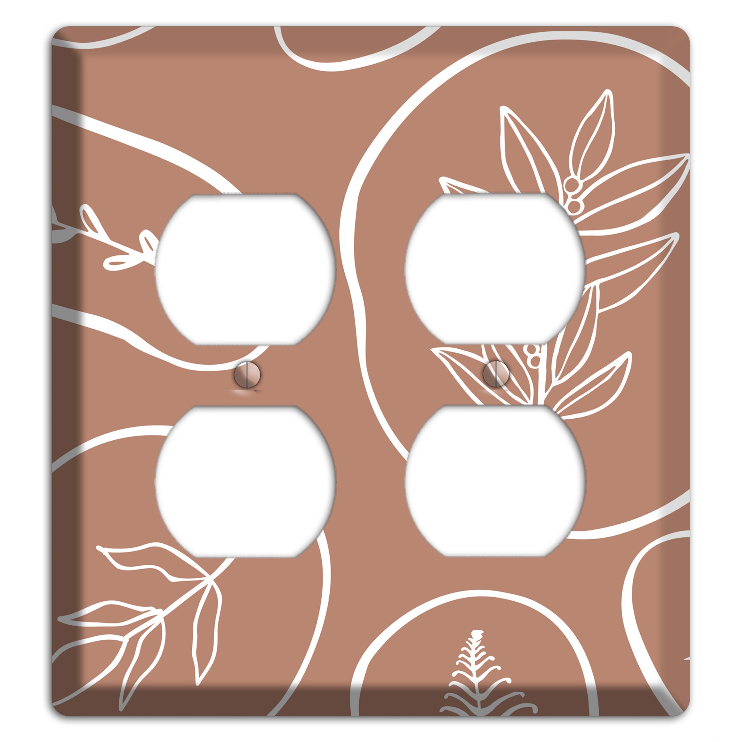 Pressed & Preserved 2 Duplex Wallplate