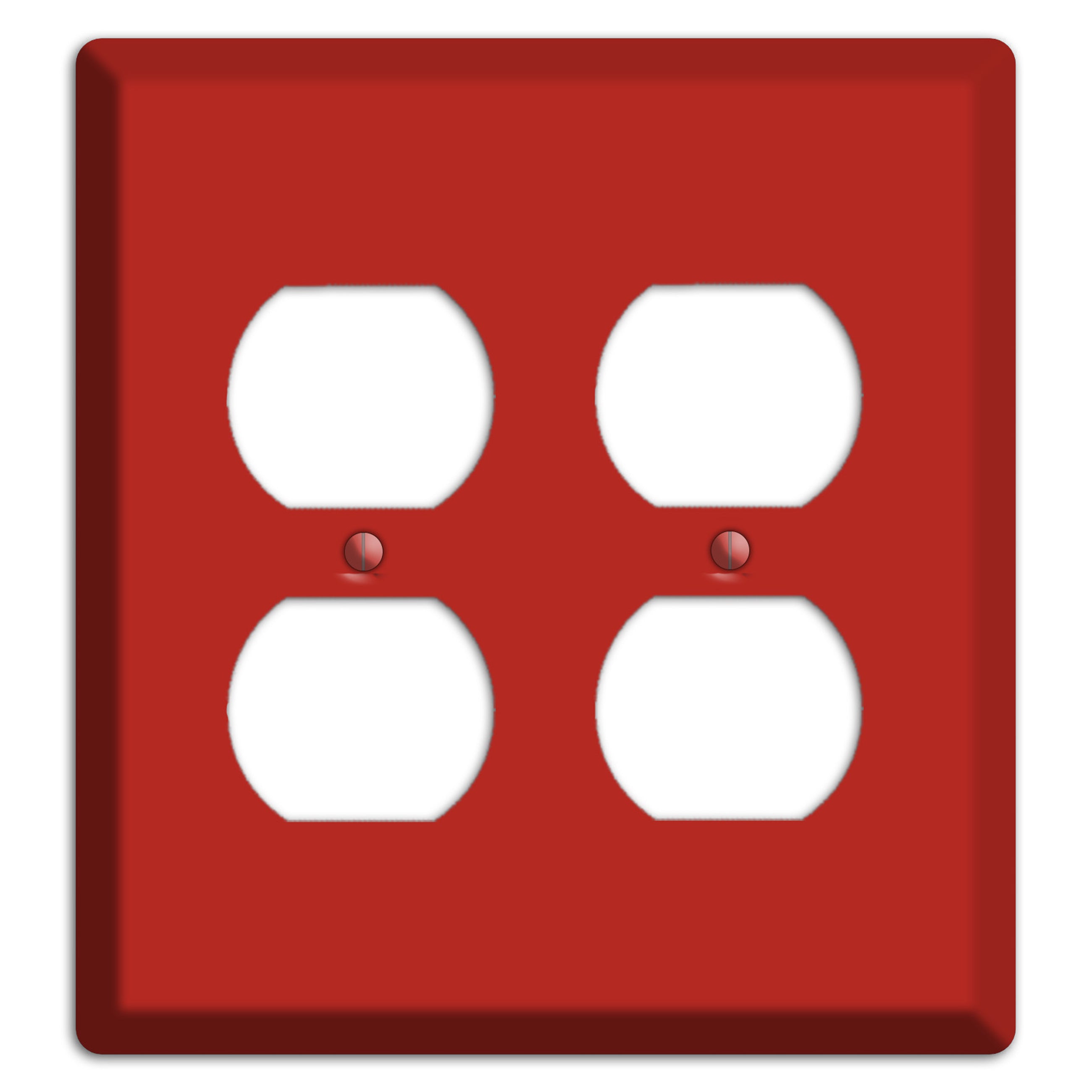 Baxter Paprika 2 Duplex Wallplate