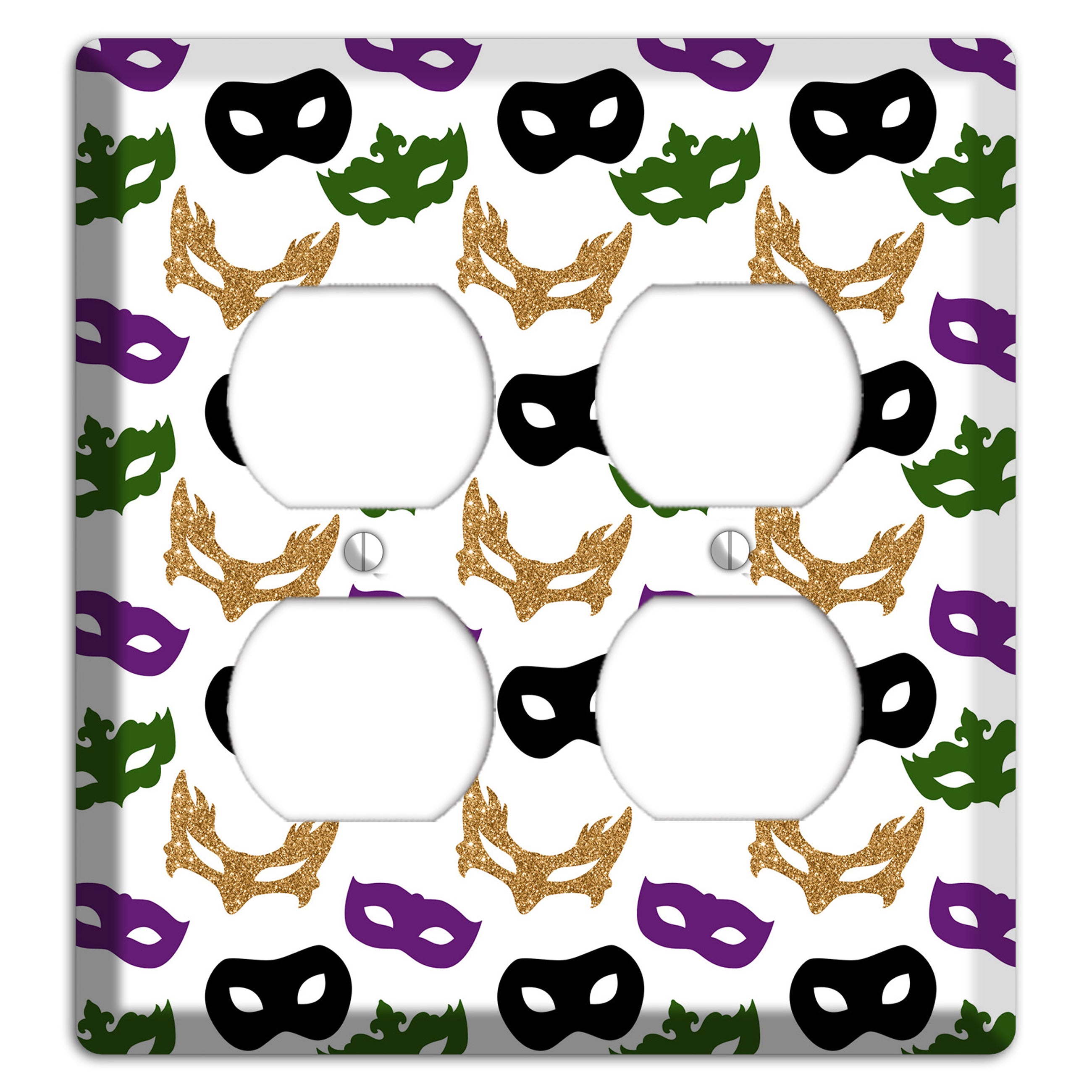 Masquerade Mosaic 2 Duplex Wallplate