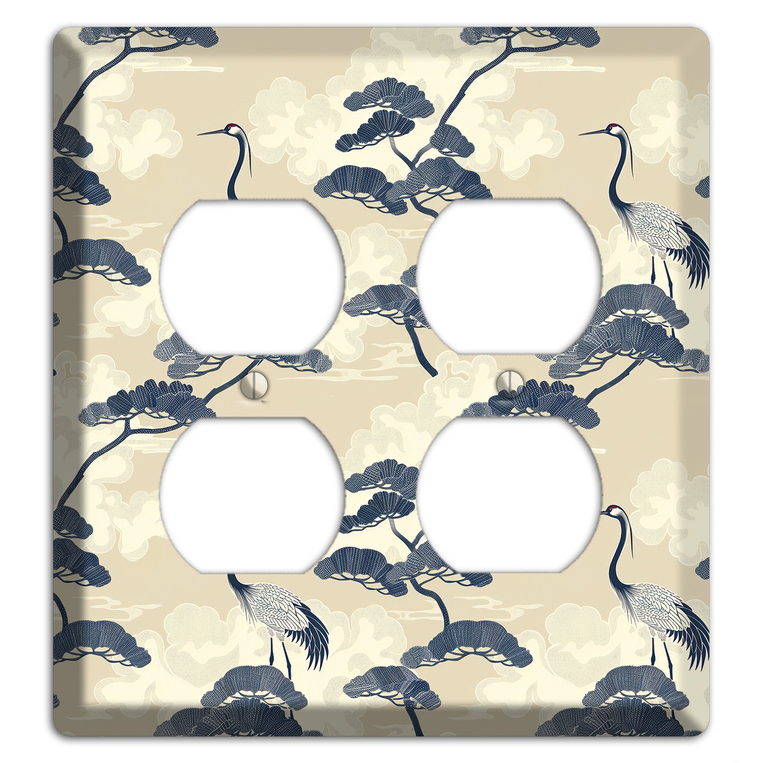 Indigo Pine Serenity 2 Duplex Wallplate