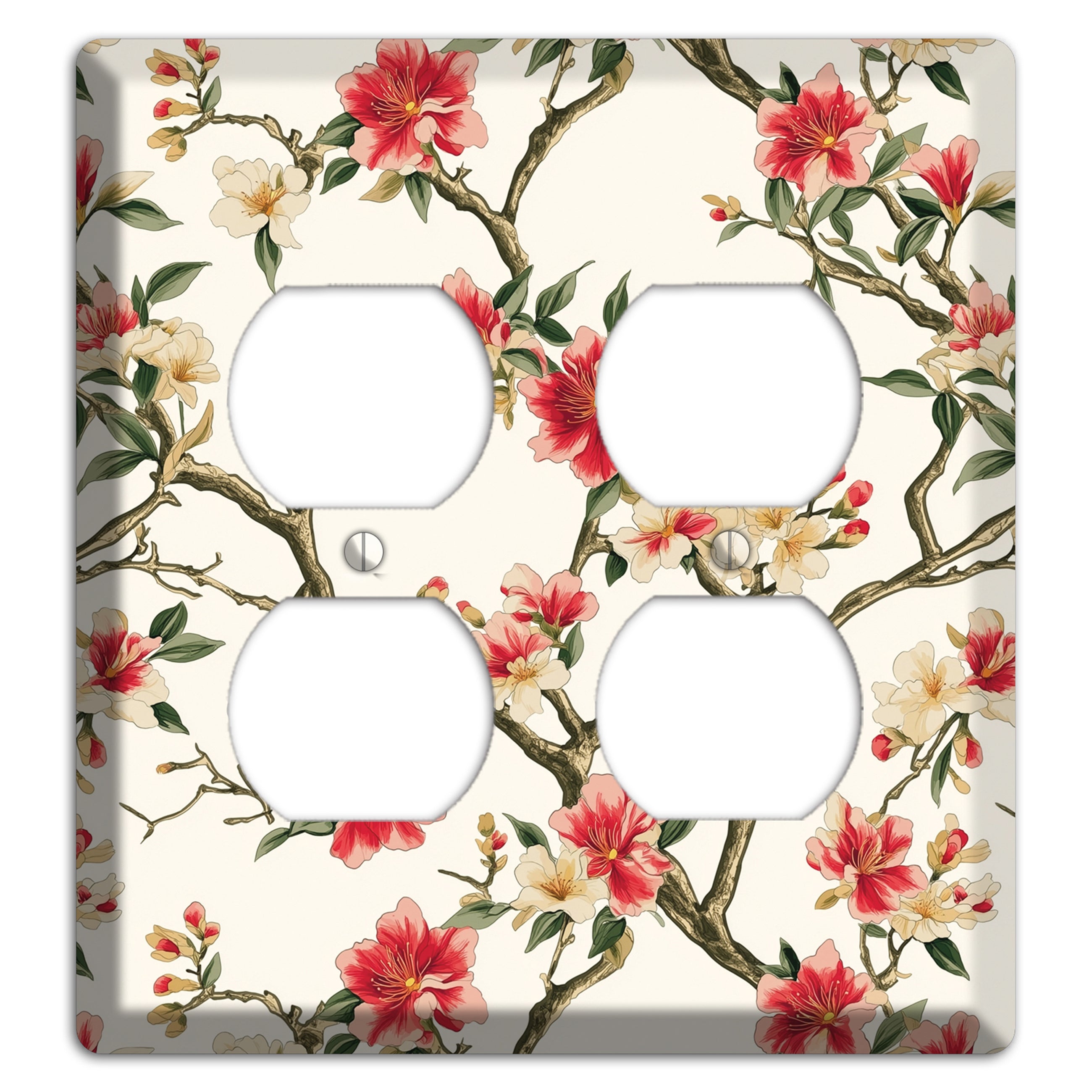 Blossom & Bough 2 Duplex Wallplate
