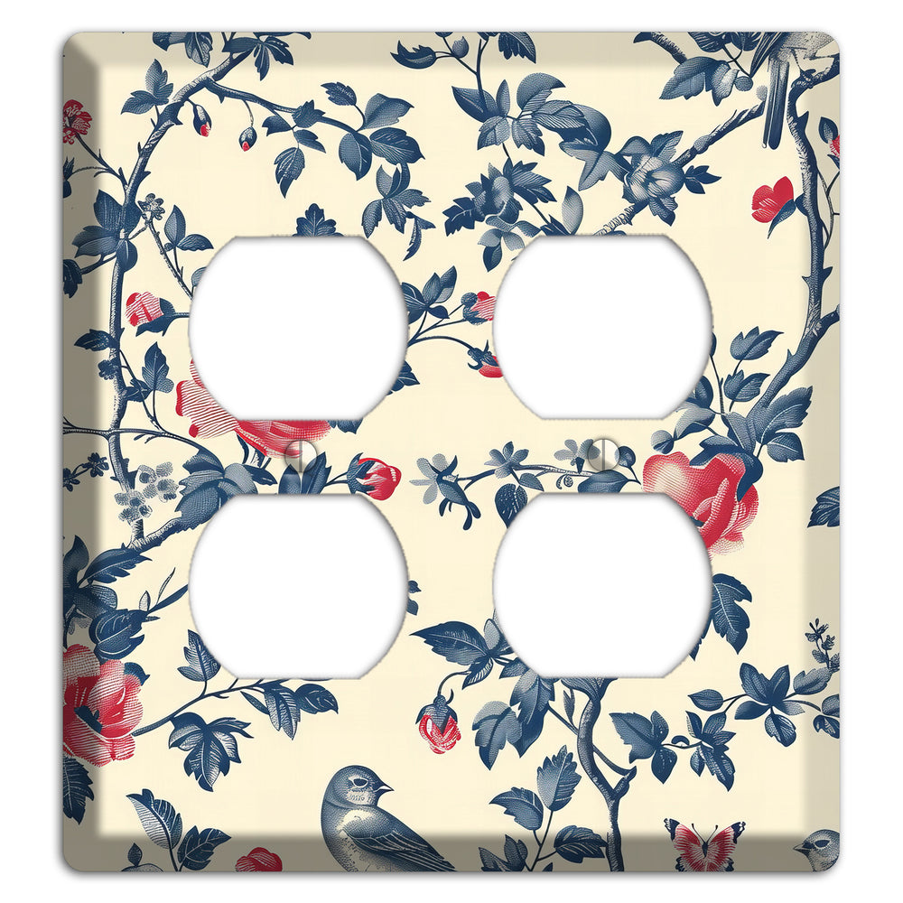 Songbirds & Thorns 2 Duplex Wallplate