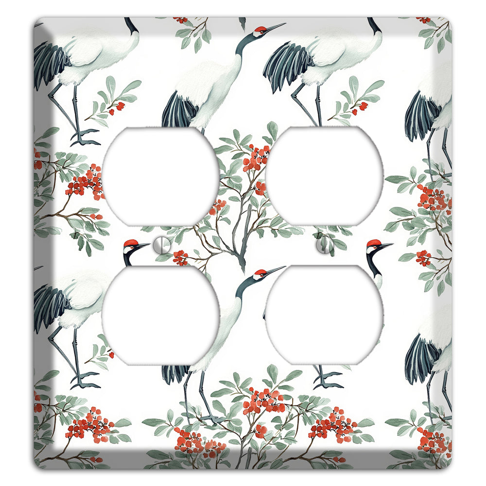 Scarlet Crown Reverie 2 Duplex Wallplate