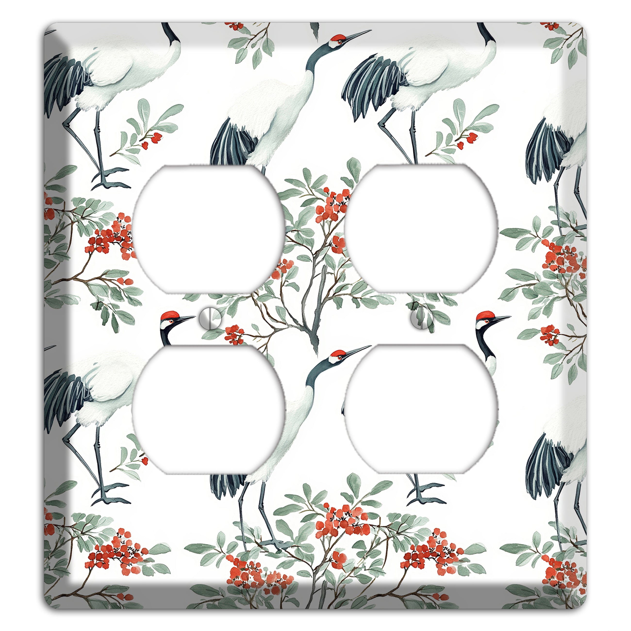 Scarlet Crown Reverie 2 Duplex Wallplate