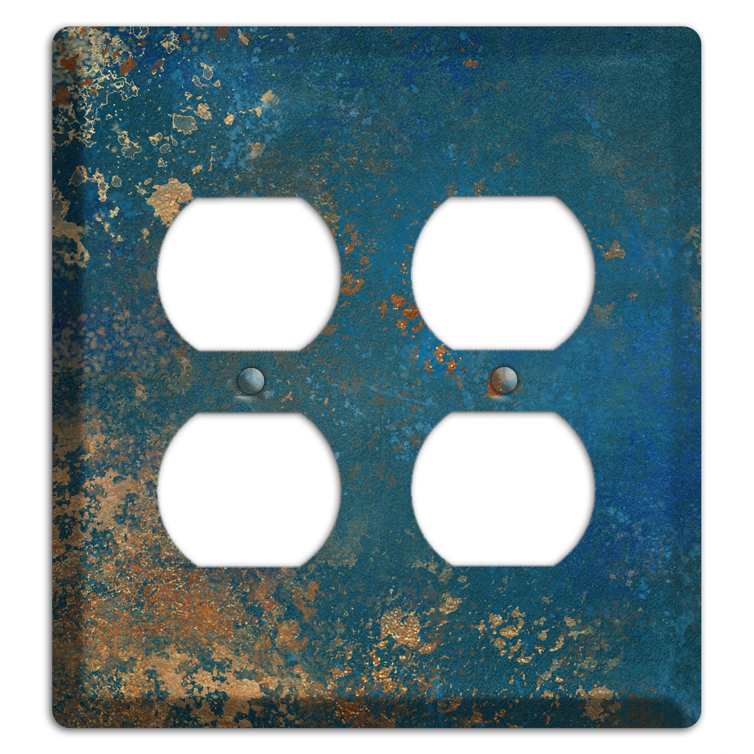 Oxidized Ocean 2 Duplex Wallplate