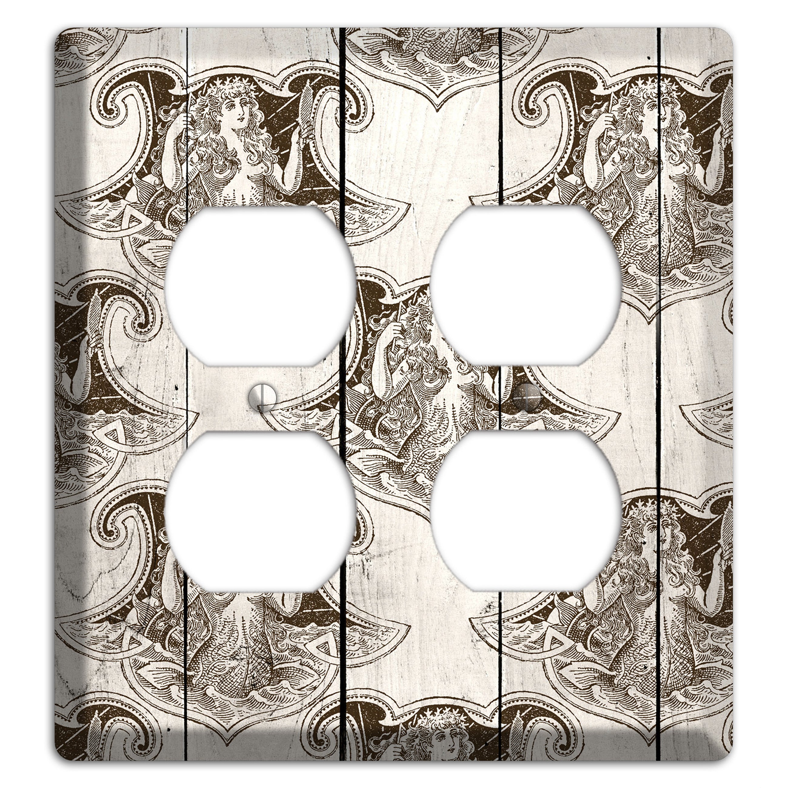 Mermaid’s Crest 2 Duplex Wallplate