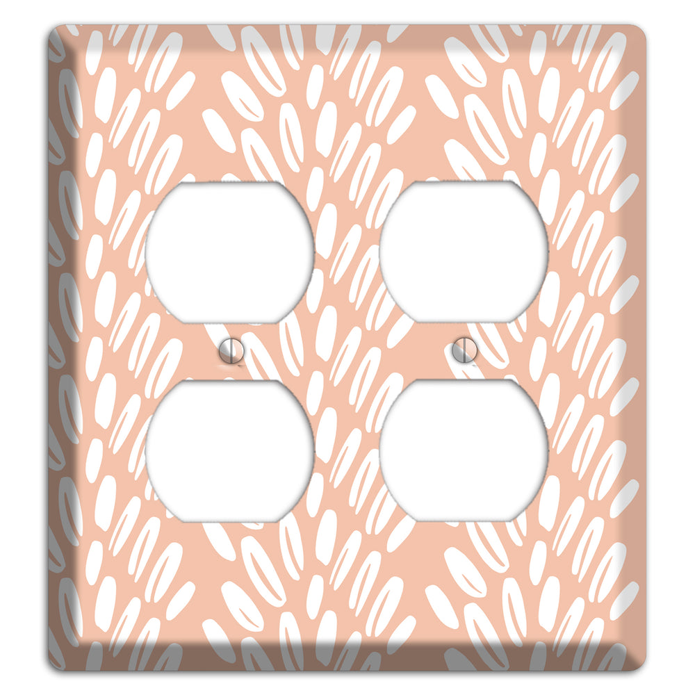 Harvest Plume Rise 2 Duplex Wallplate