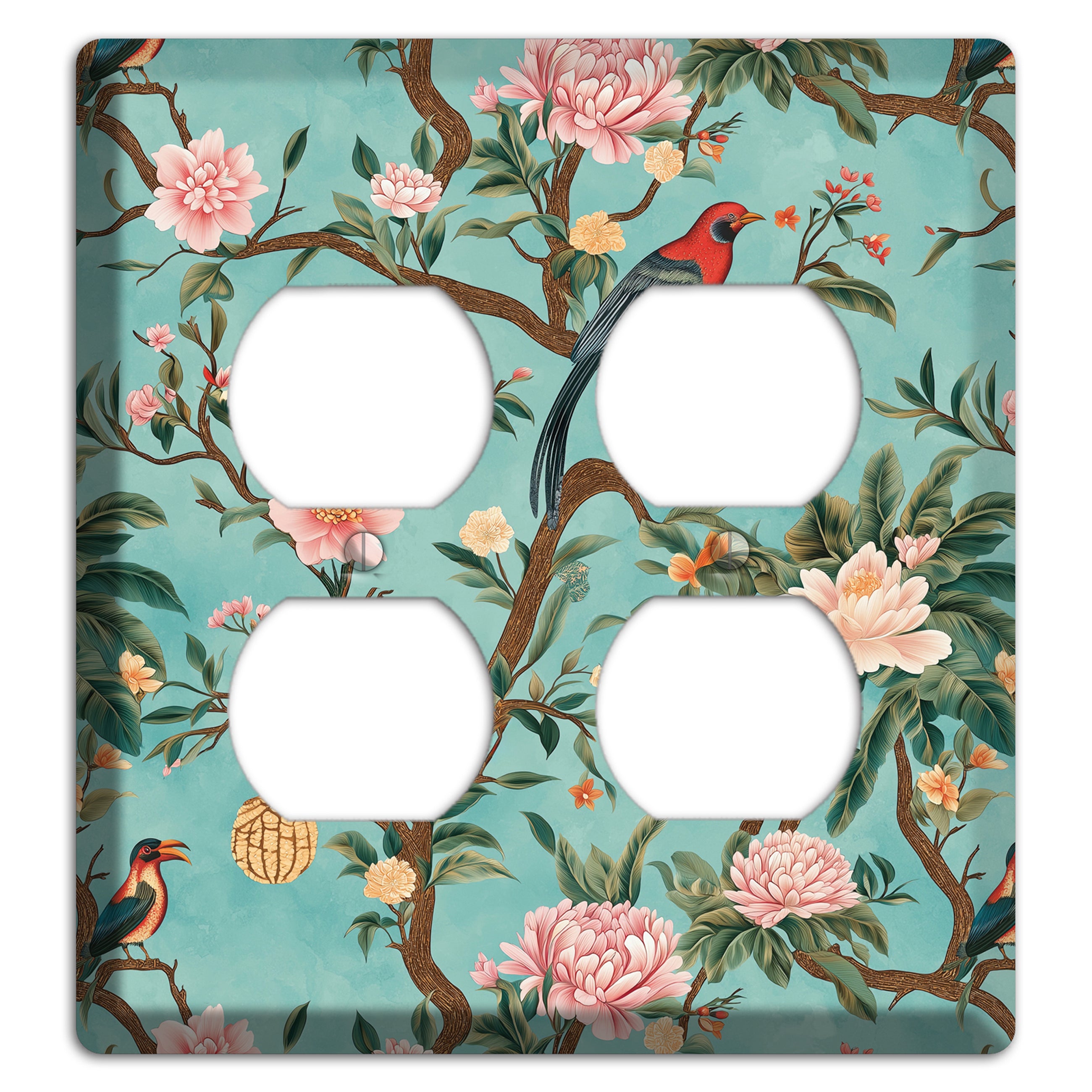 Jade Garden Reverie 2 Duplex Wallplate
