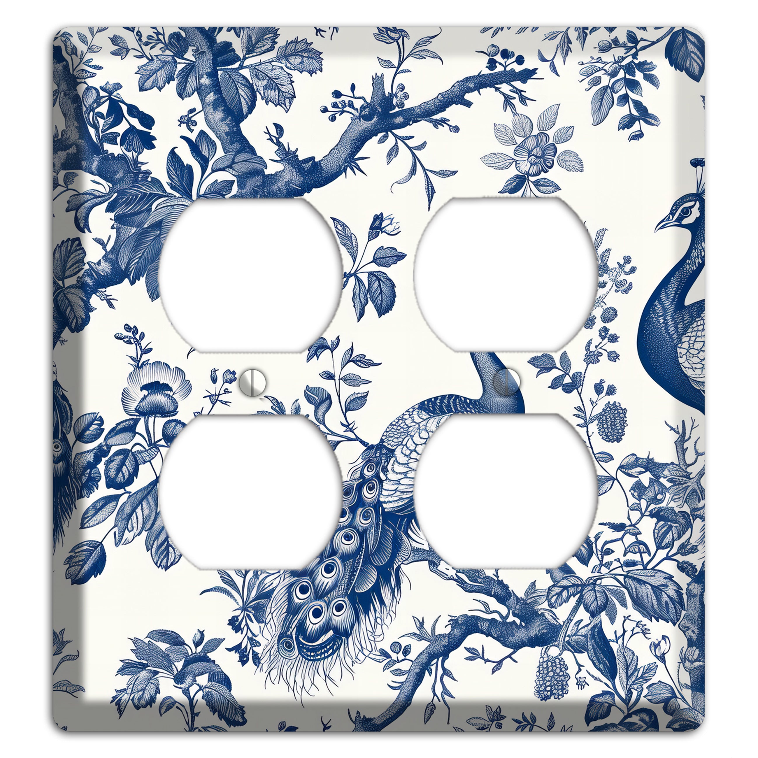 Peacock & Branch 2 Duplex Wallplate