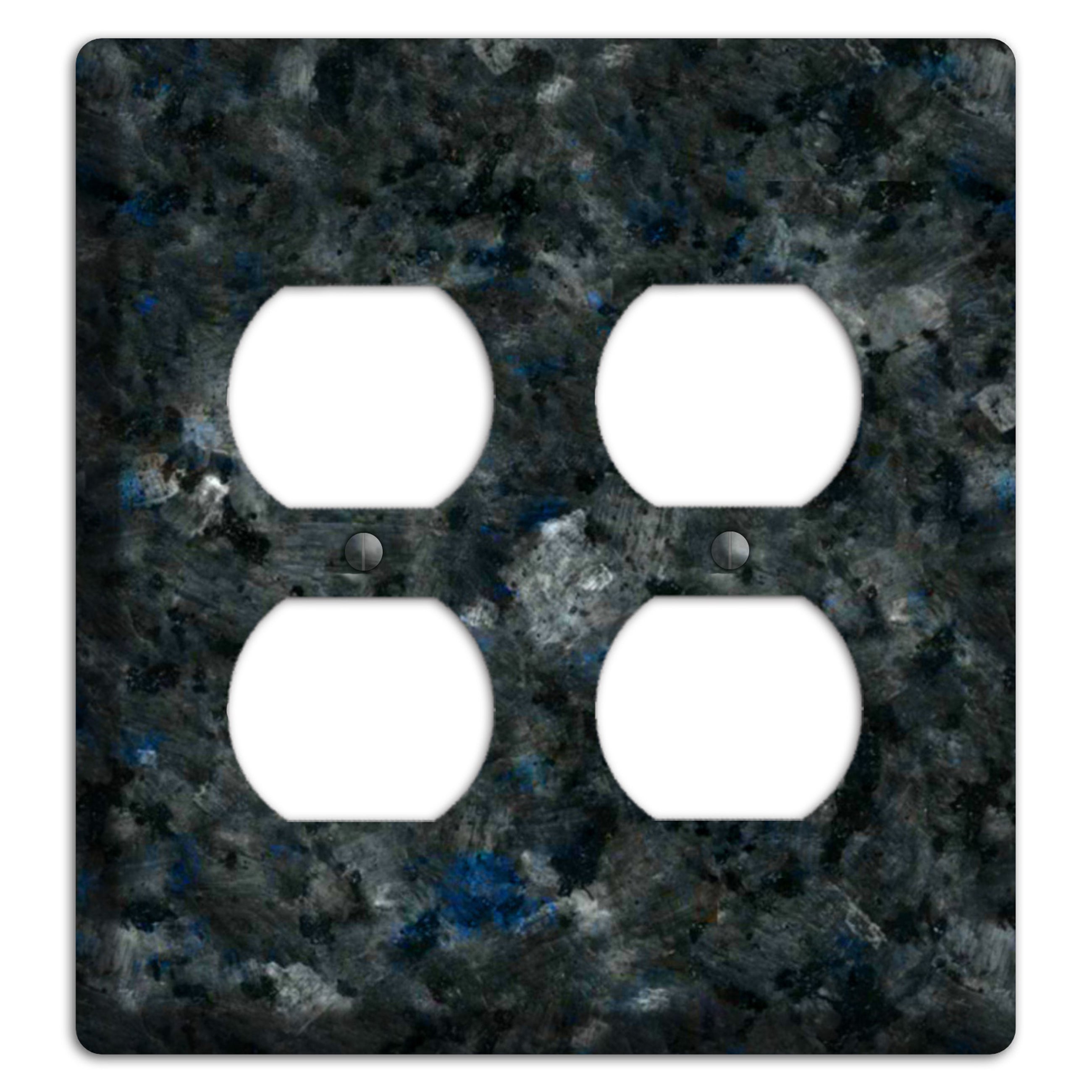 Blue Pearl GT Granite 2 Duplex Wallplate