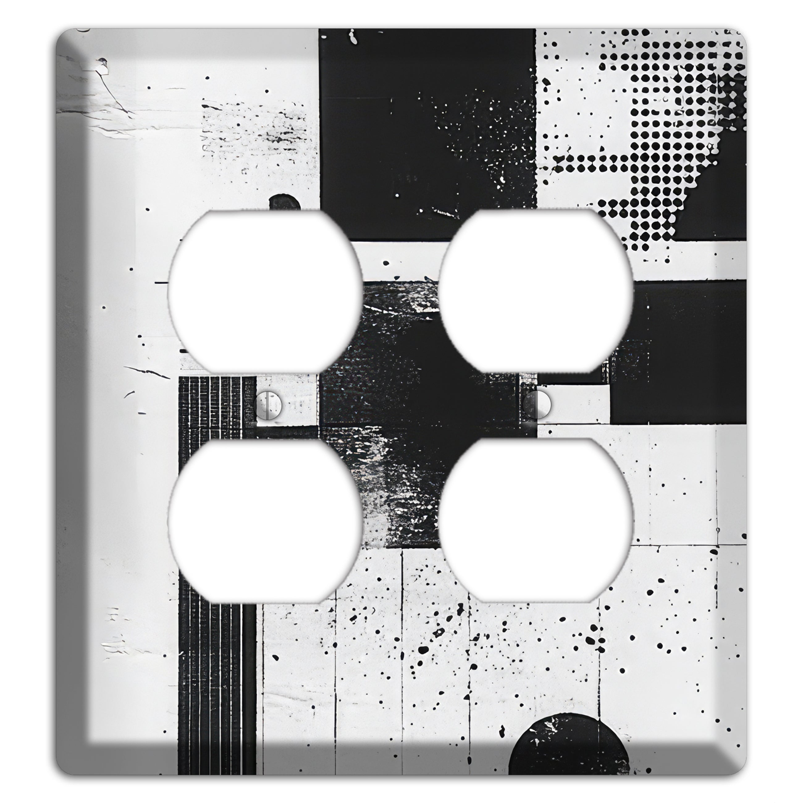 Signal & Static 2 Duplex Wallplate