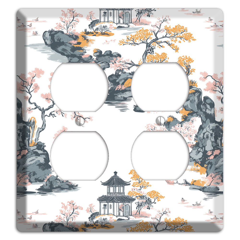 Stone Garden Reverie 2 Duplex Wallplate