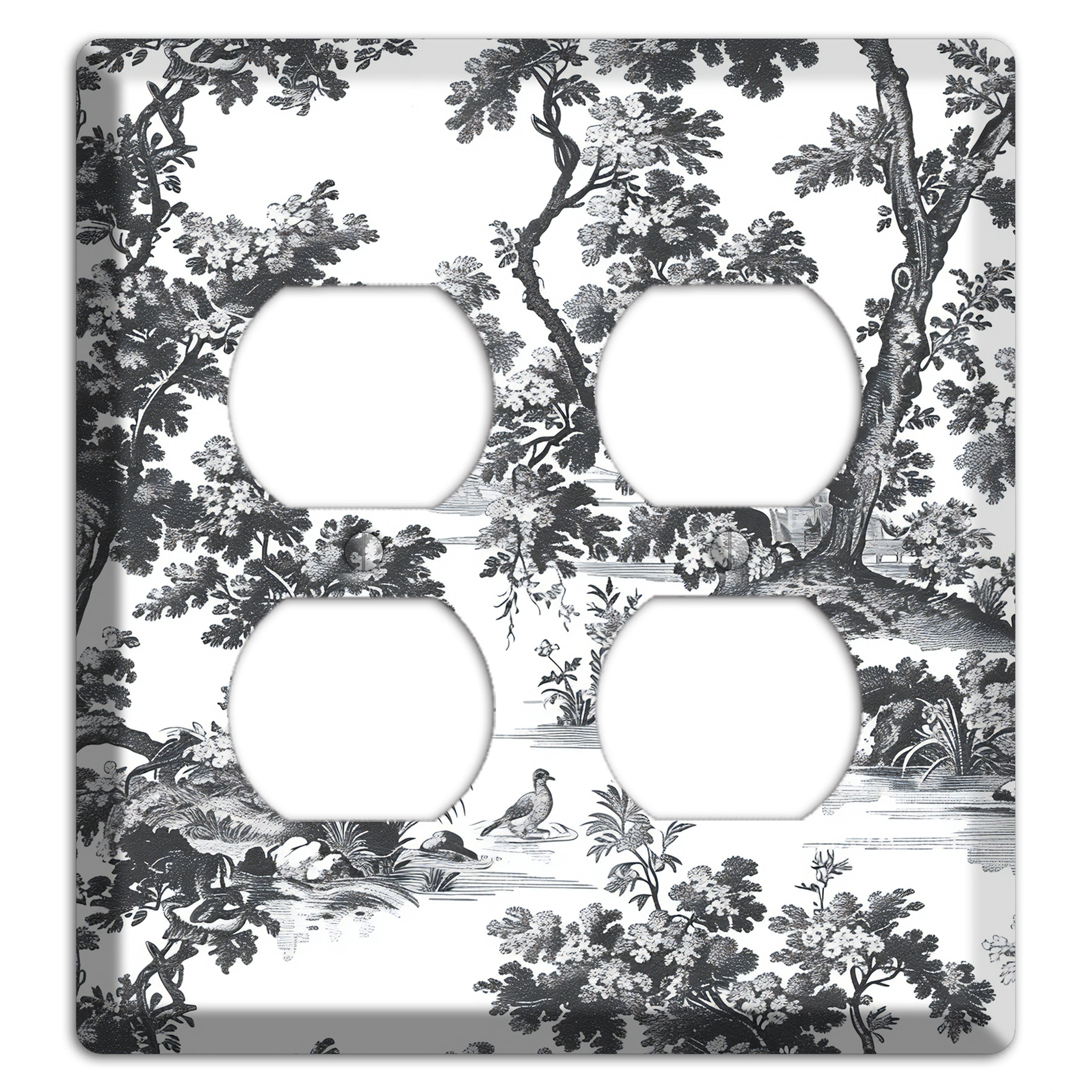 Woodland Reverie 2 Duplex Wallplate
