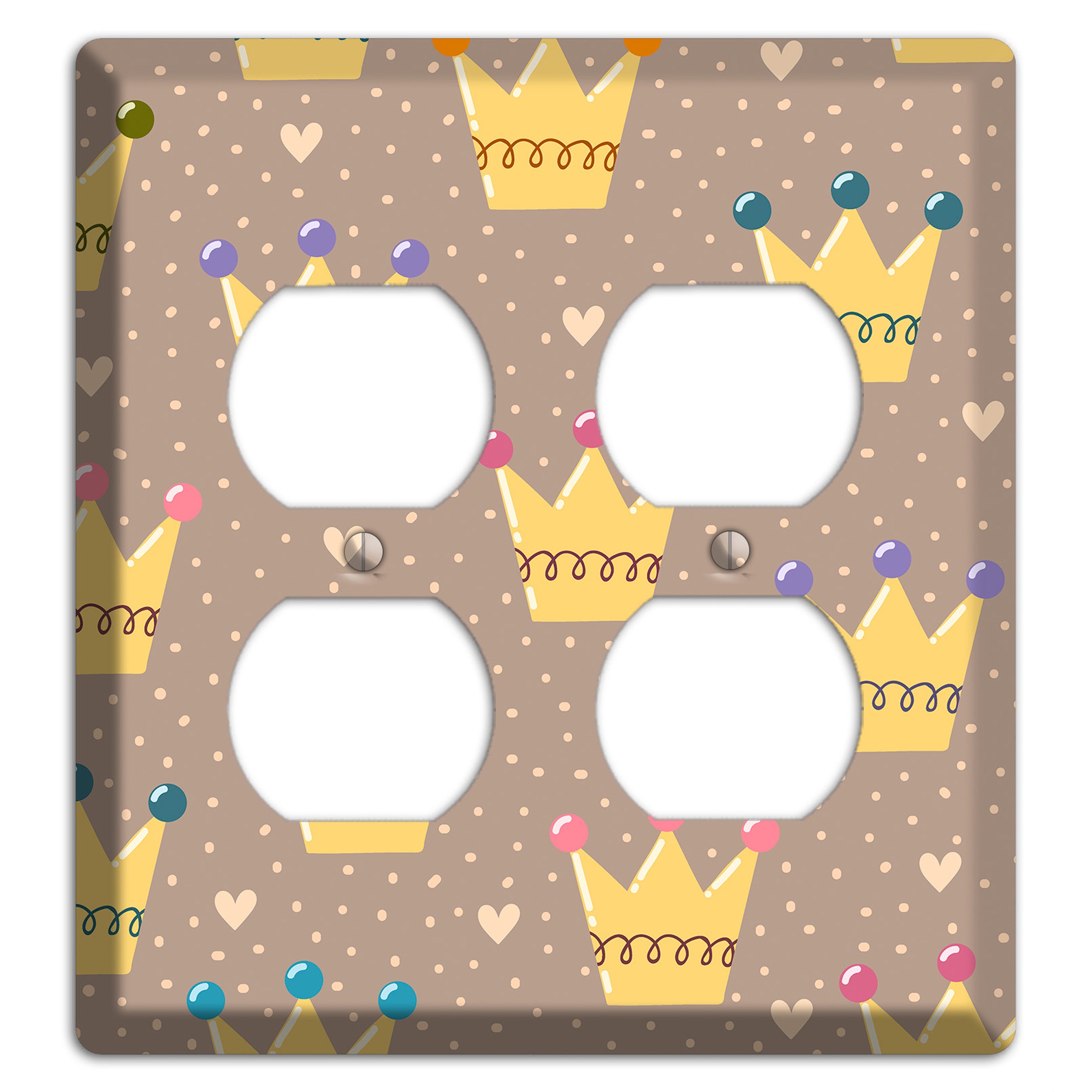 Royal Sprinkles 2 Duplex Wallplate