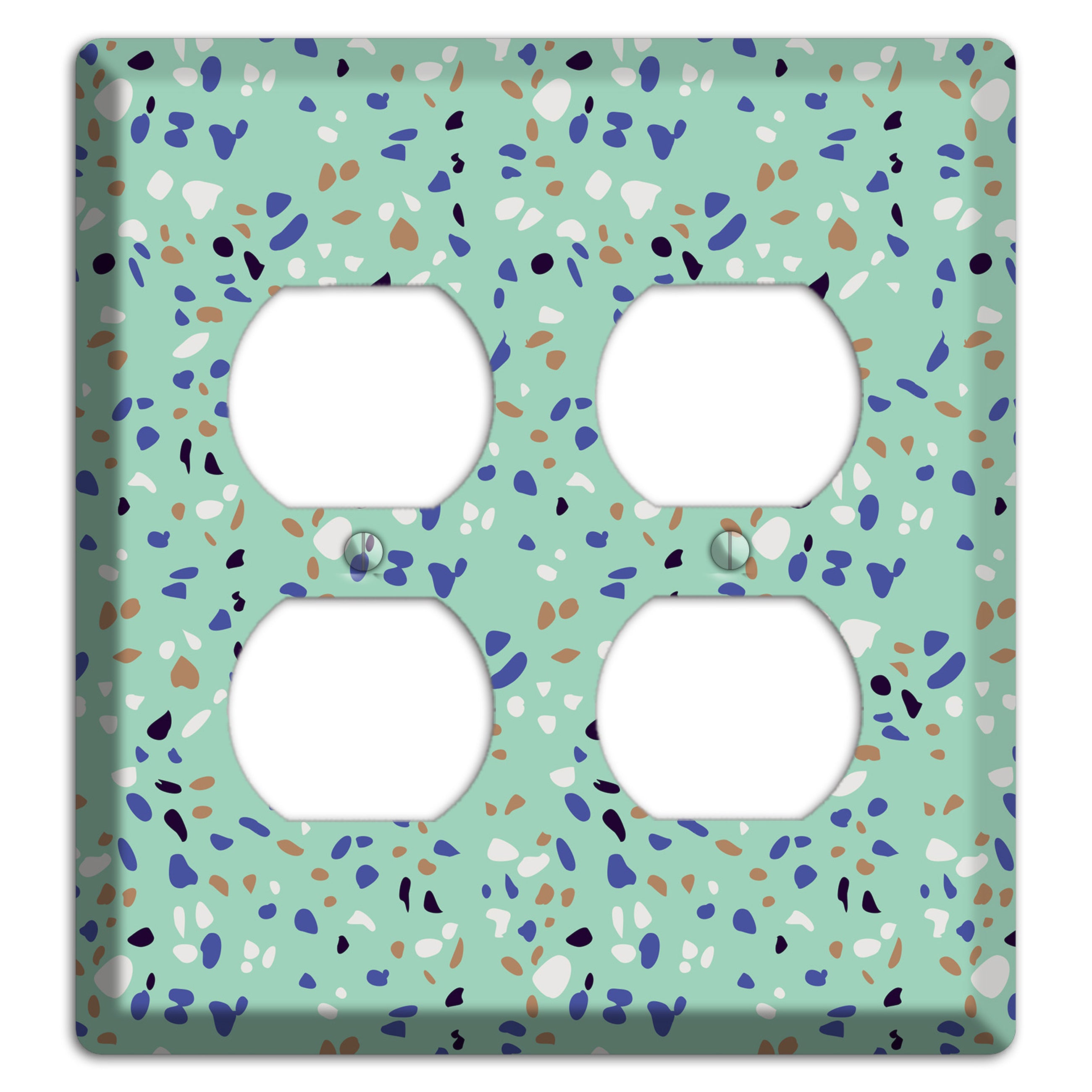 Sea Breeze Confetti 2 Duplex Wallplate