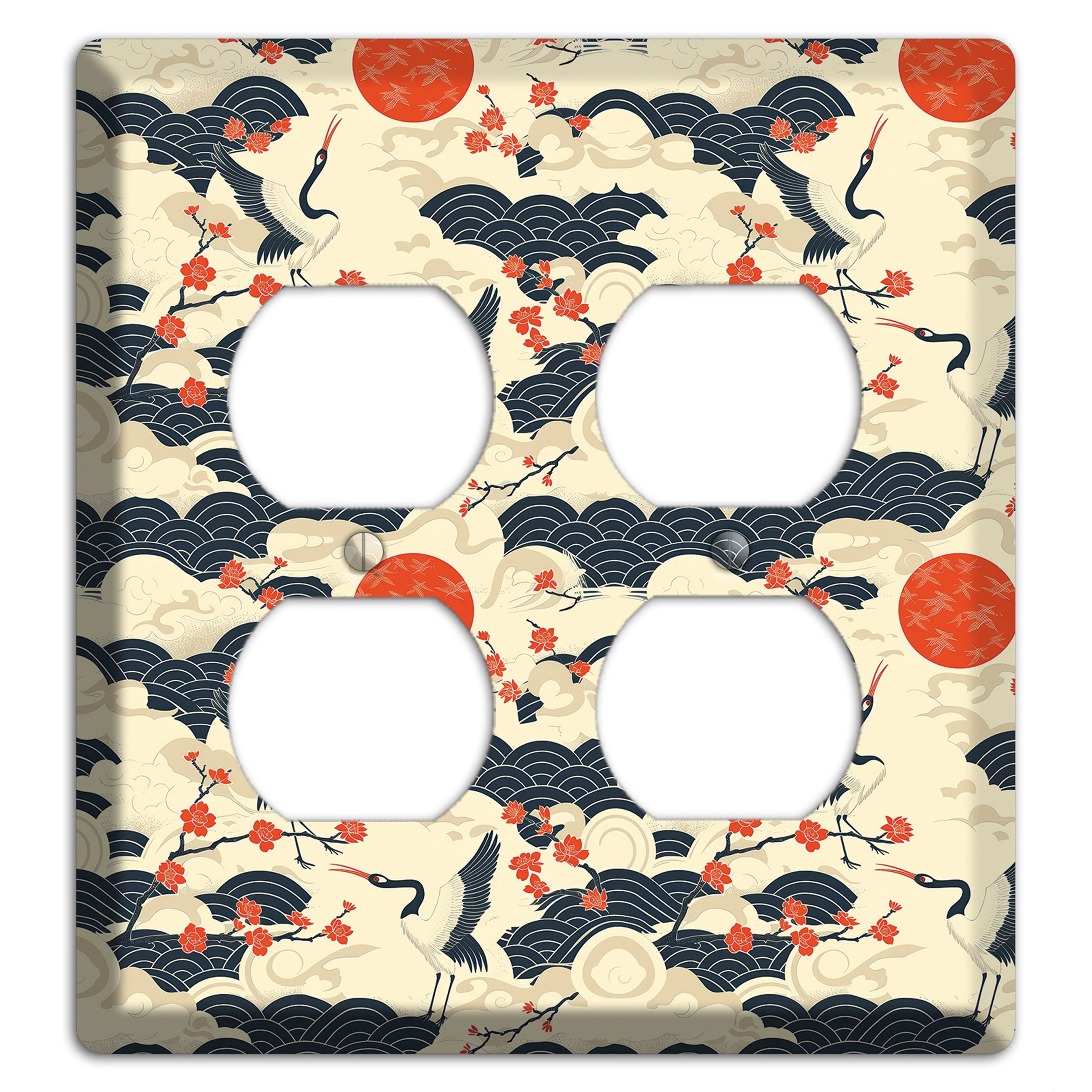 Crimson Sun Ascent 2 Duplex Wallplate