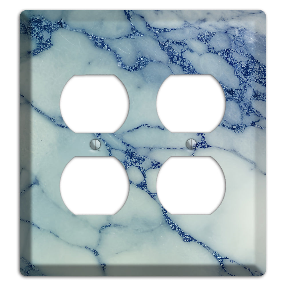 Opal marble 2 Duplex Wallplate