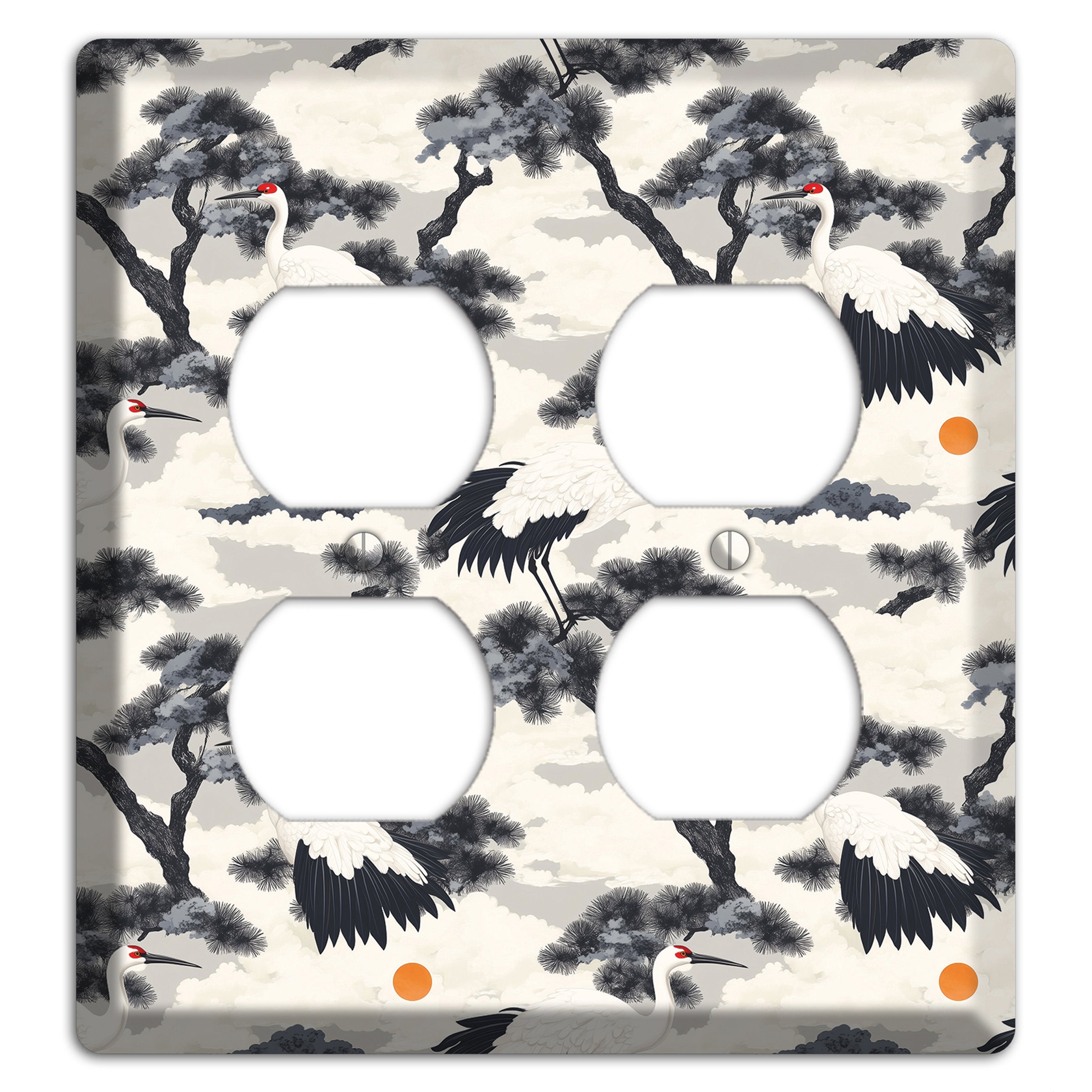 Ink & Ember Pines 2 Duplex Wallplate