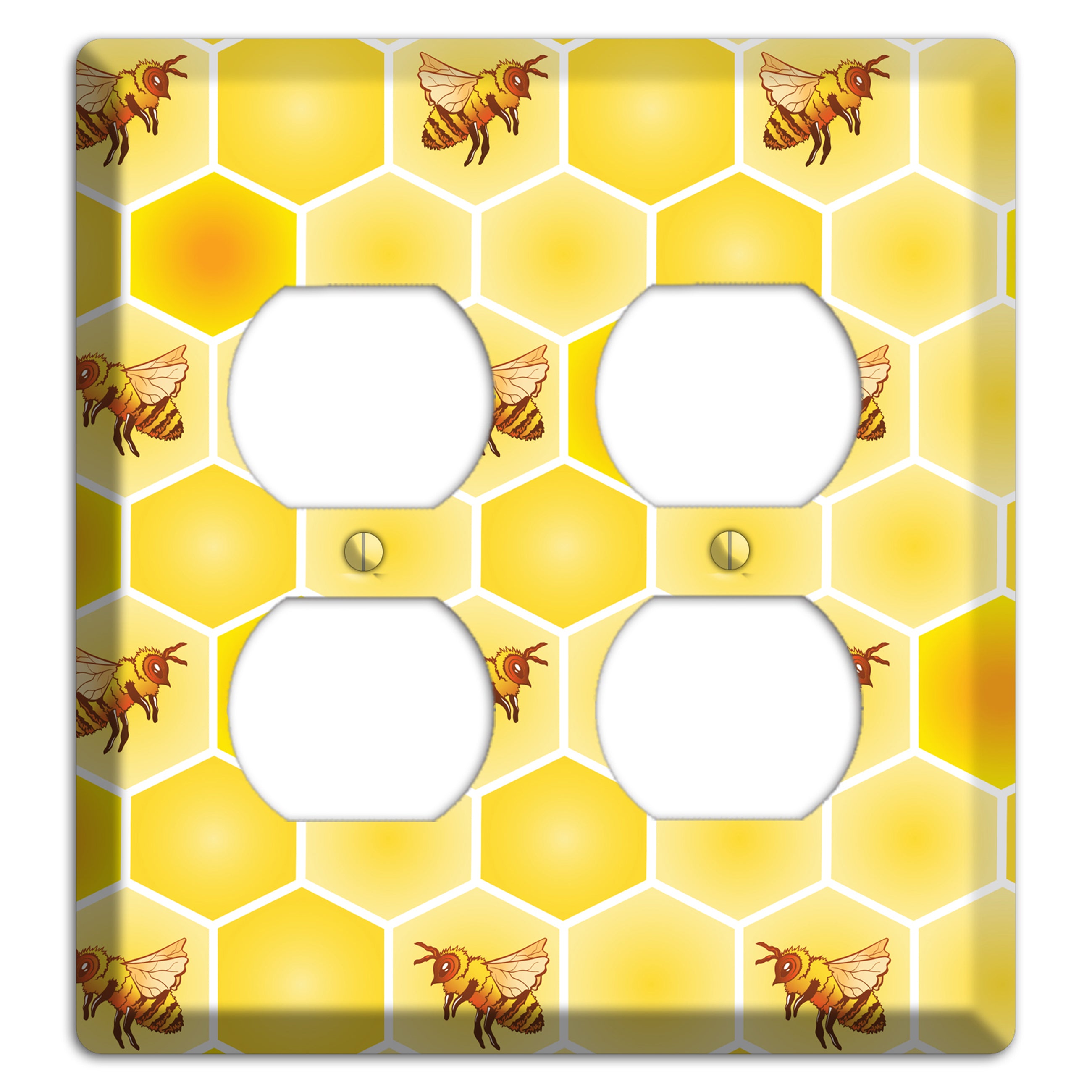 Honeycomb Colony 2 Duplex Wallplate