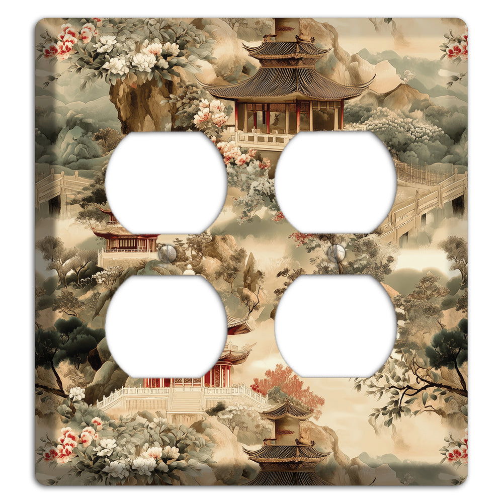 Jade Mountain Reverie 2 Duplex Wallplate