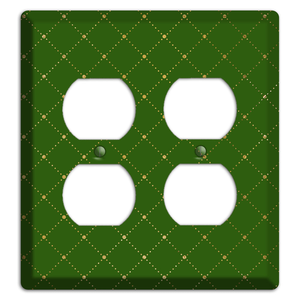 Beaded Lattice 2 Duplex Wallplate