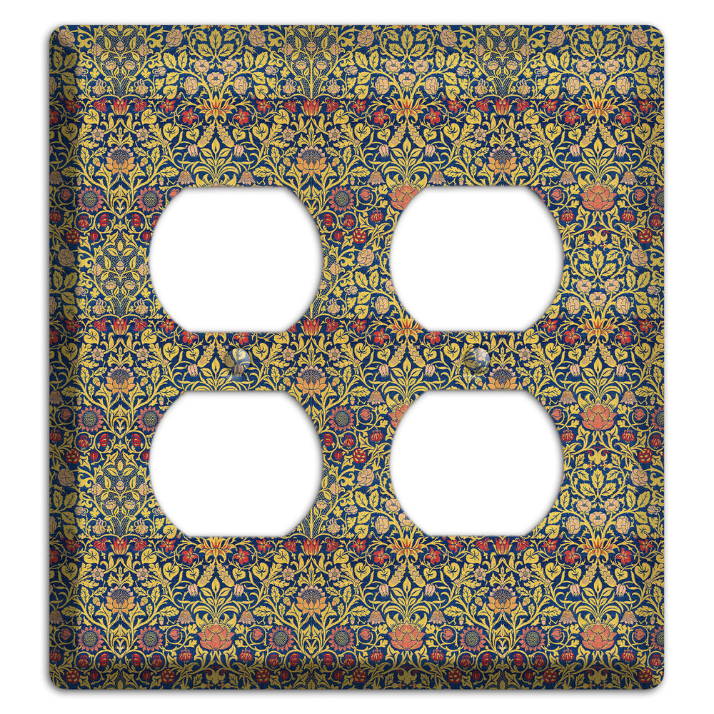 Orchard Garden Stripe 2 Duplex Wallplate