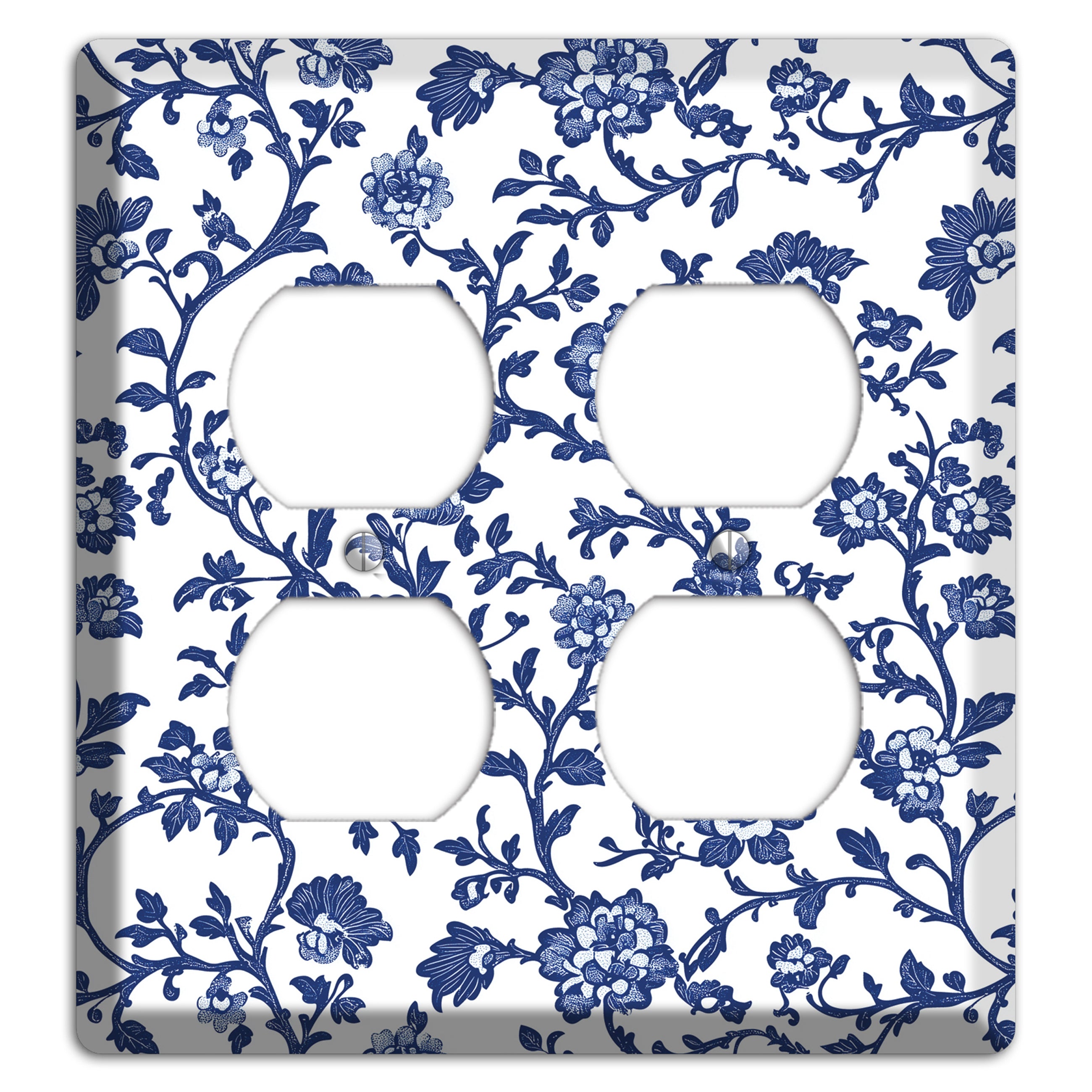 Porcelain Vine Reverie 2 Duplex Wallplate