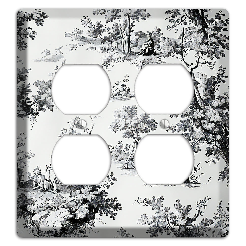Pastoral Whisper 2 Duplex Wallplate