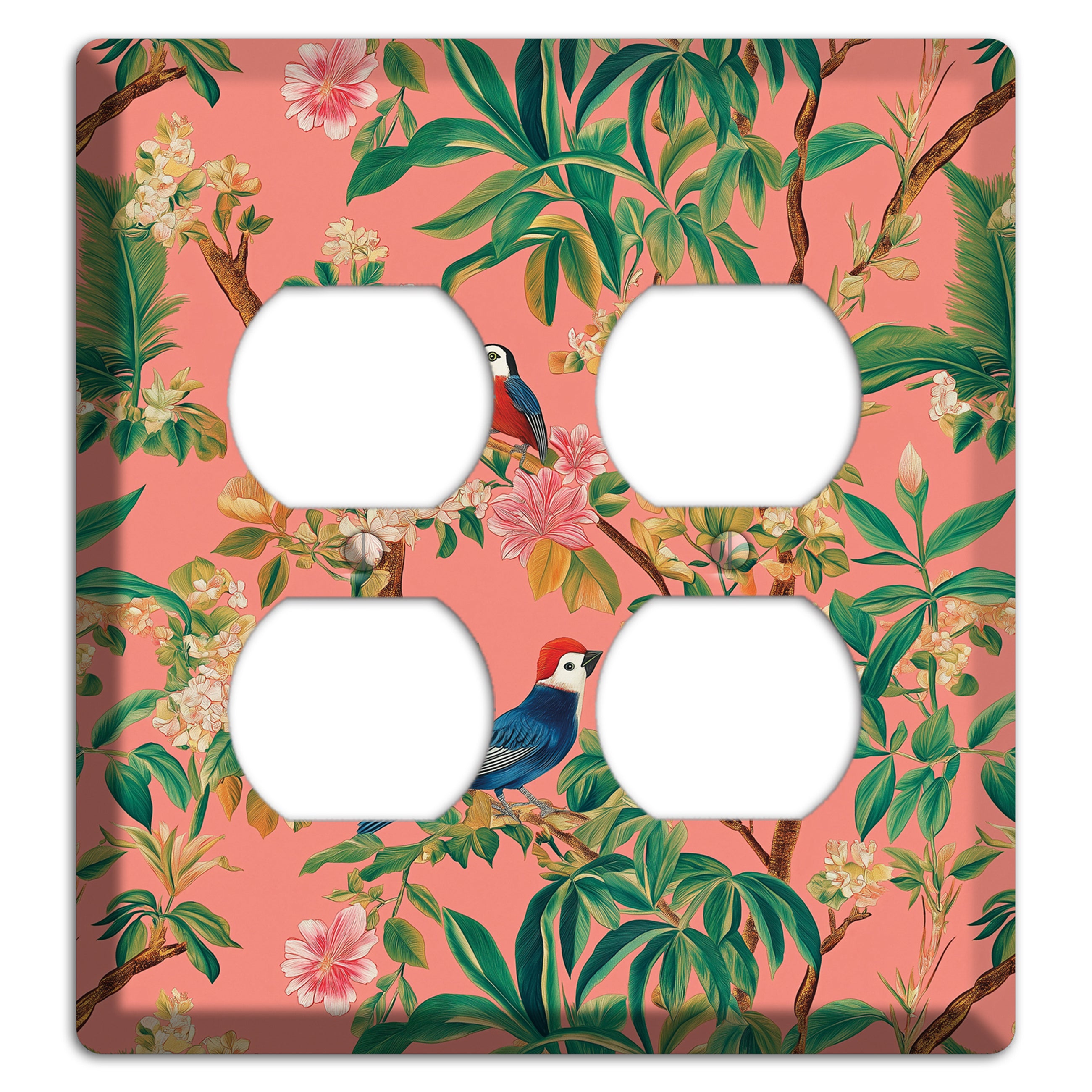 Coral Garden Reverie 2 Duplex Wallplate