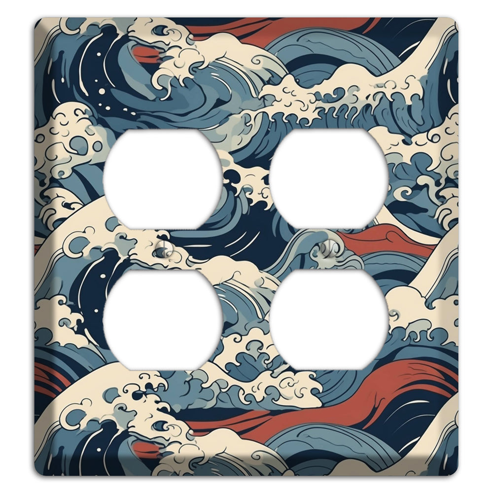 Crashing Tide Fury 2 Duplex Wallplate