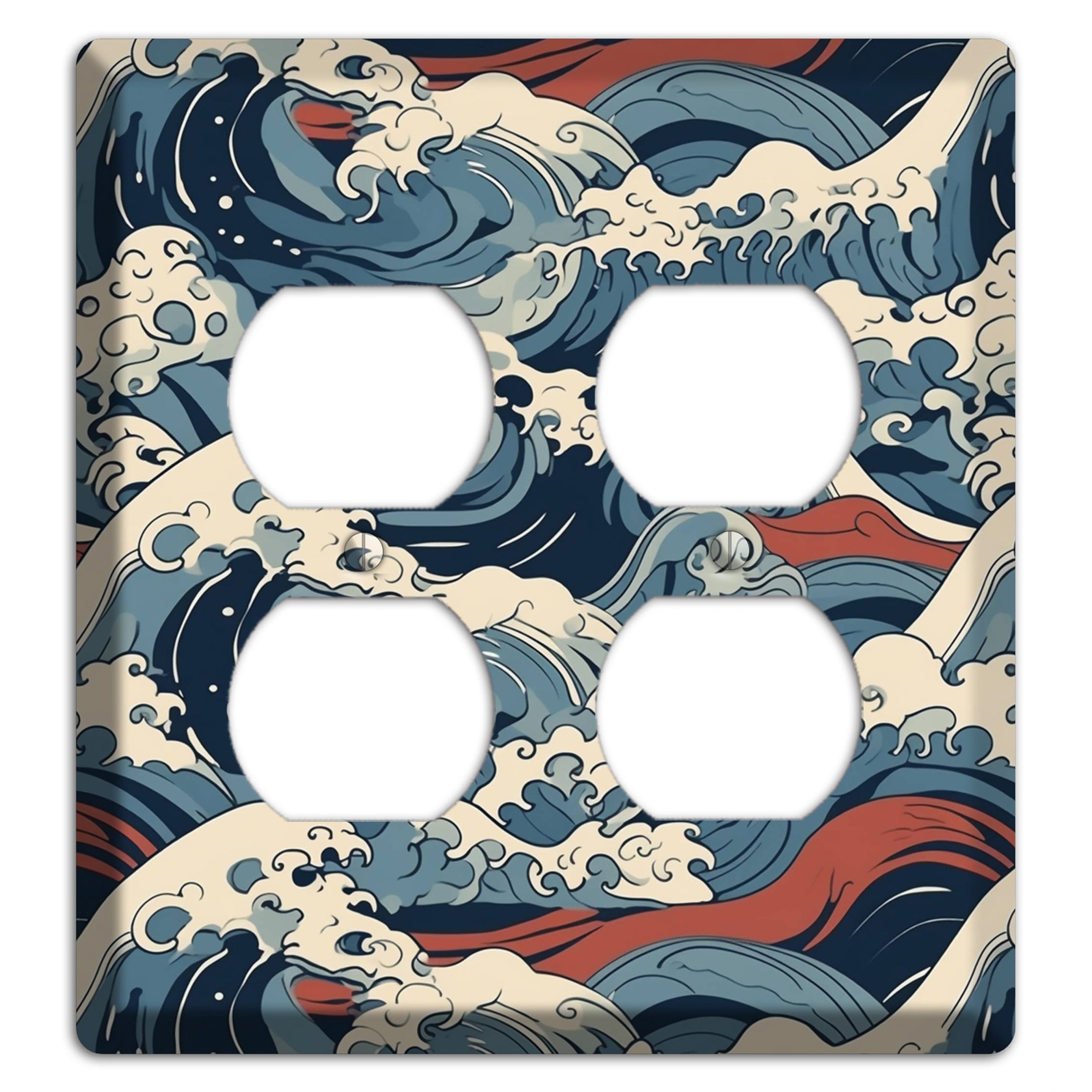 Crashing Tide Fury 2 Duplex Wallplate