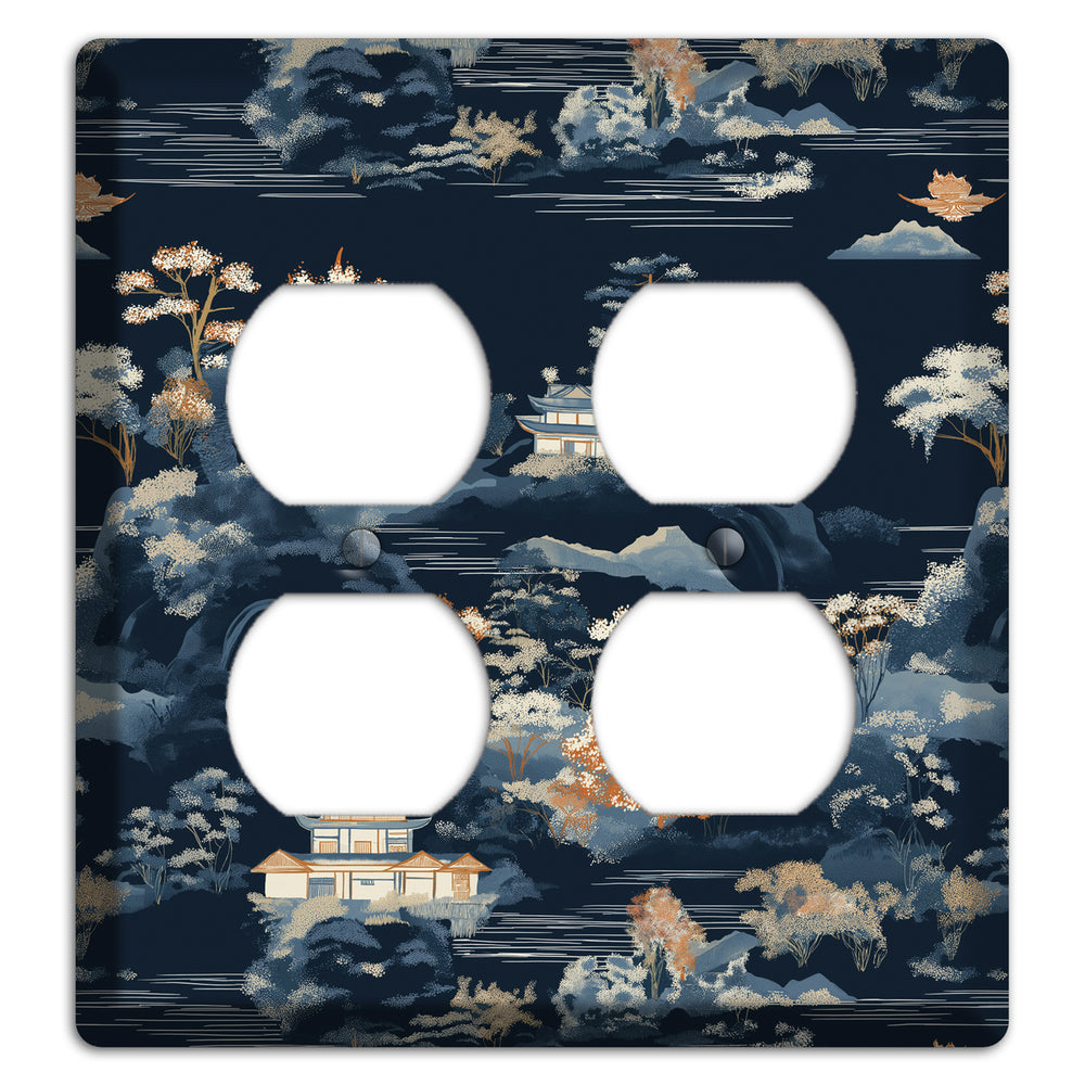 Jade Lantern Dusk 2 Duplex Wallplate