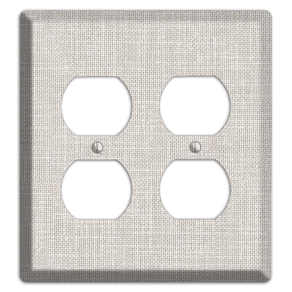 Linen Drift 2 Duplex Wallplate