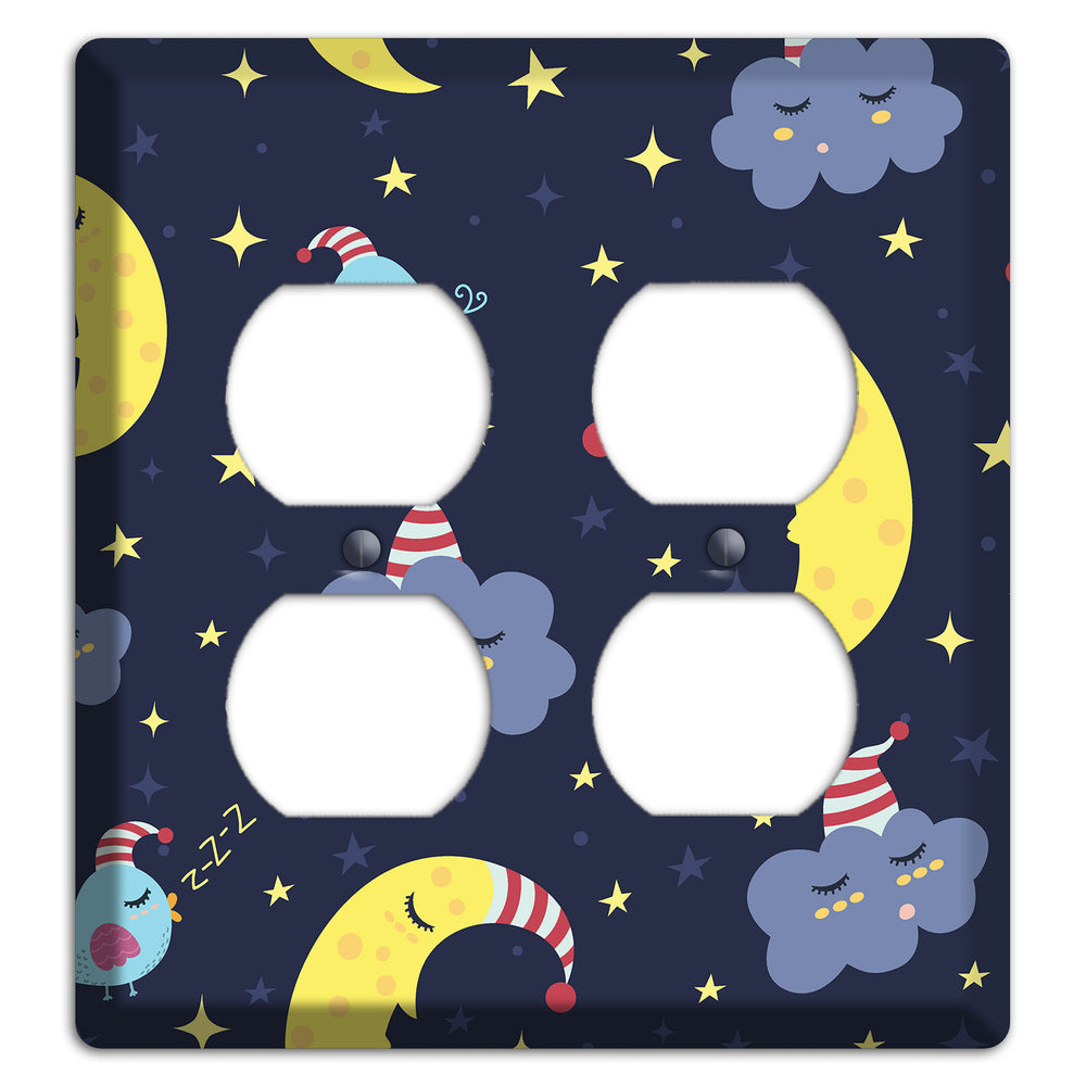 Sleepy Skies 2 Duplex Wallplate