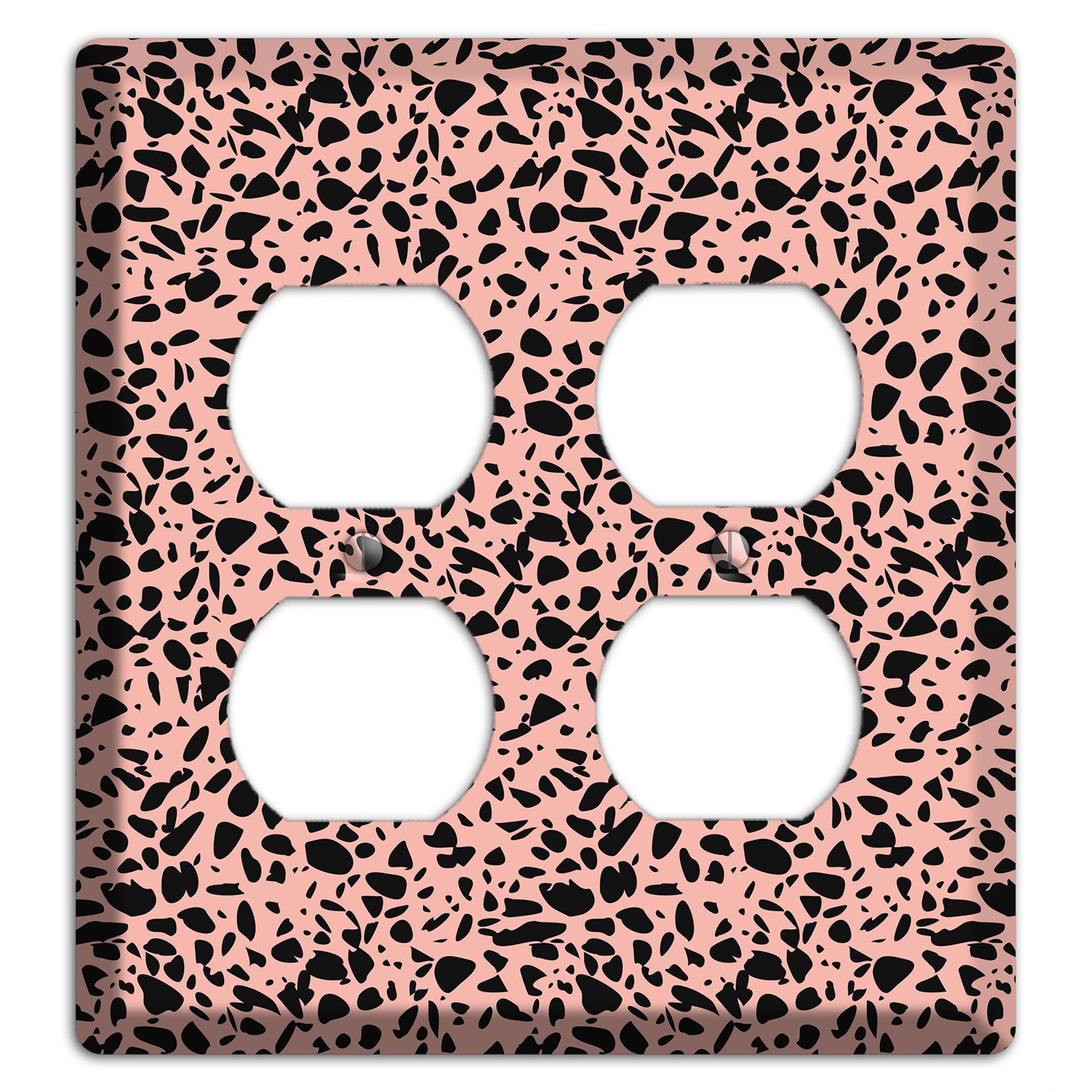 Blush Static 2 Duplex Wallplate