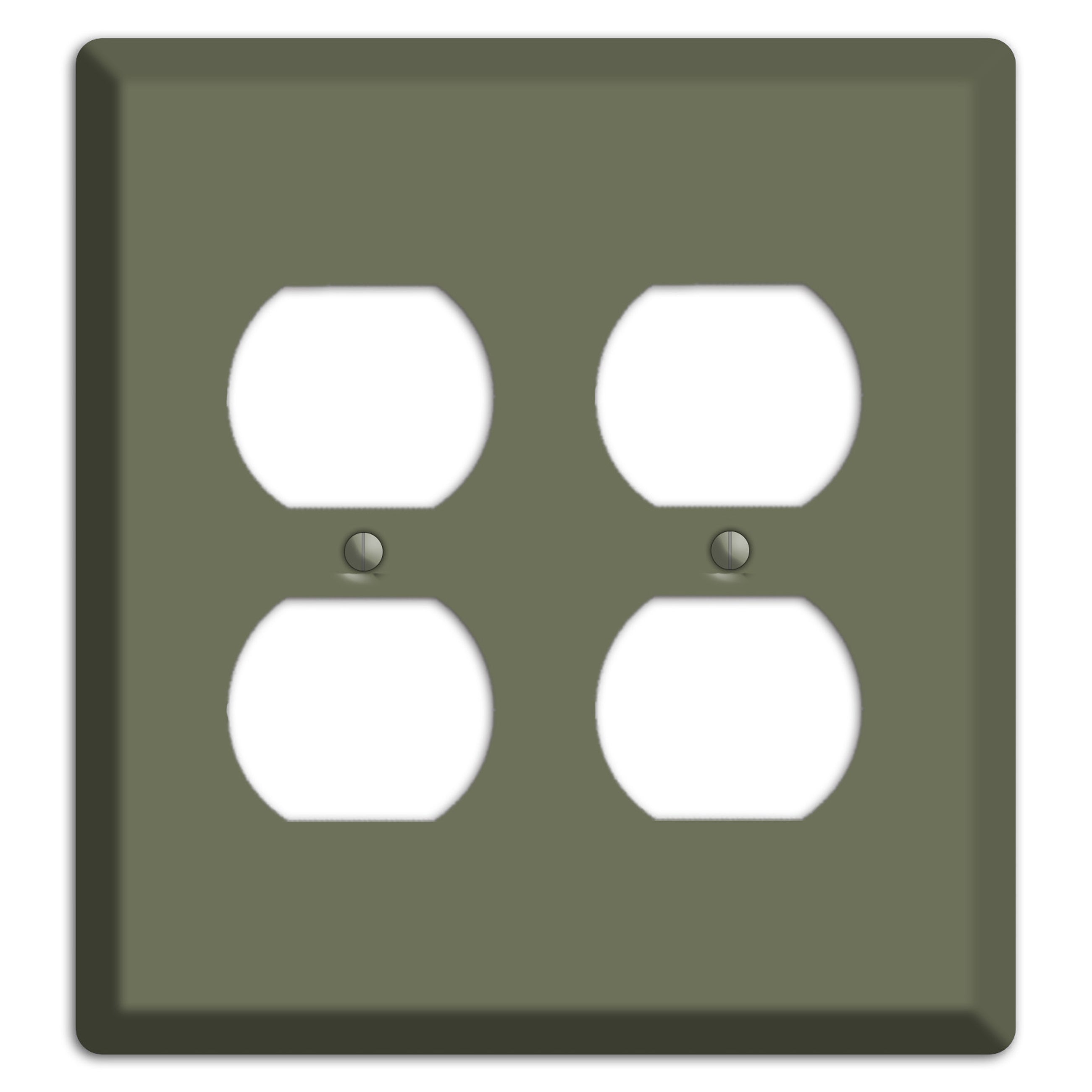 Baxter Eucalyptus 2 Duplex Wallplate