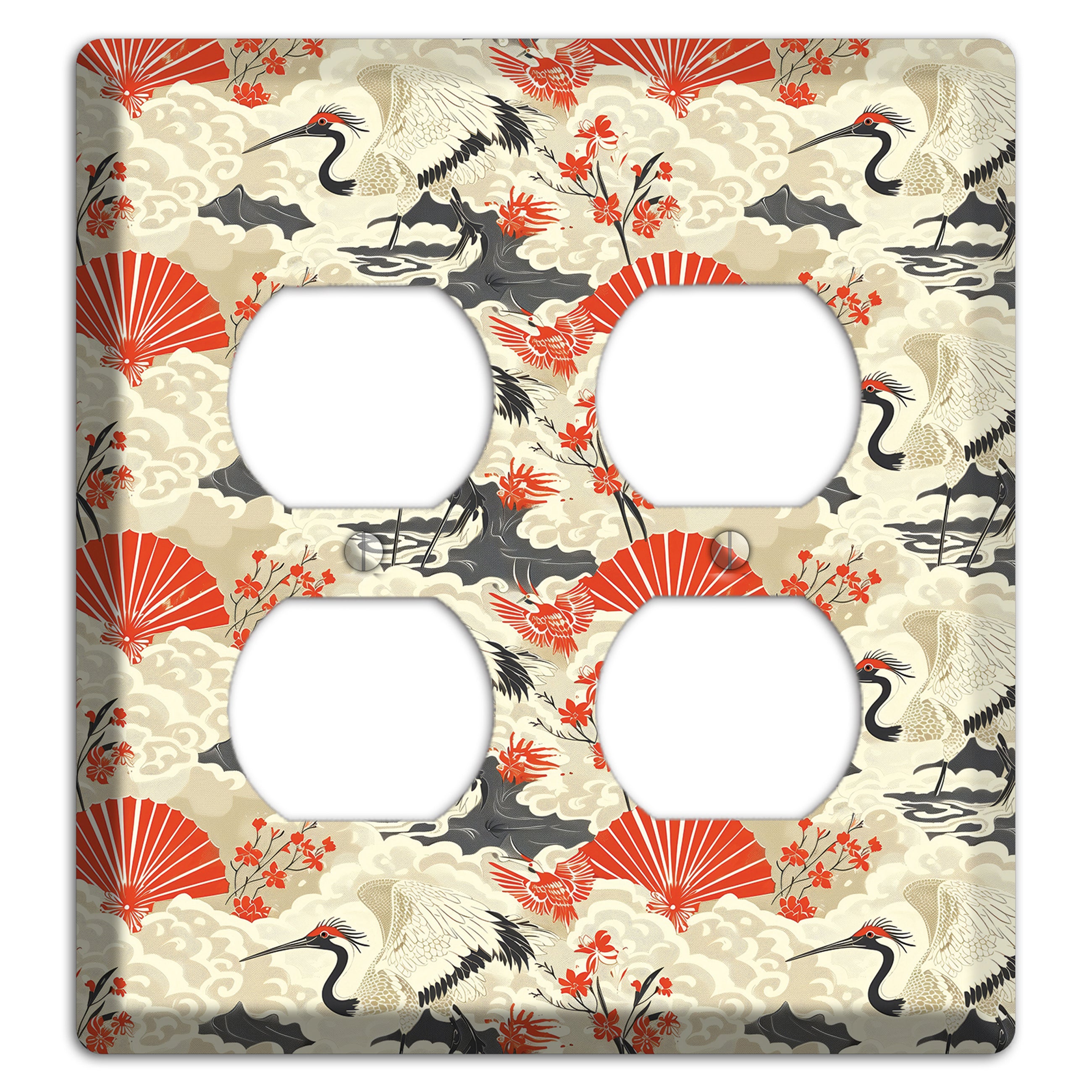 Vermillion Mist Reverie 2 Duplex Wallplate