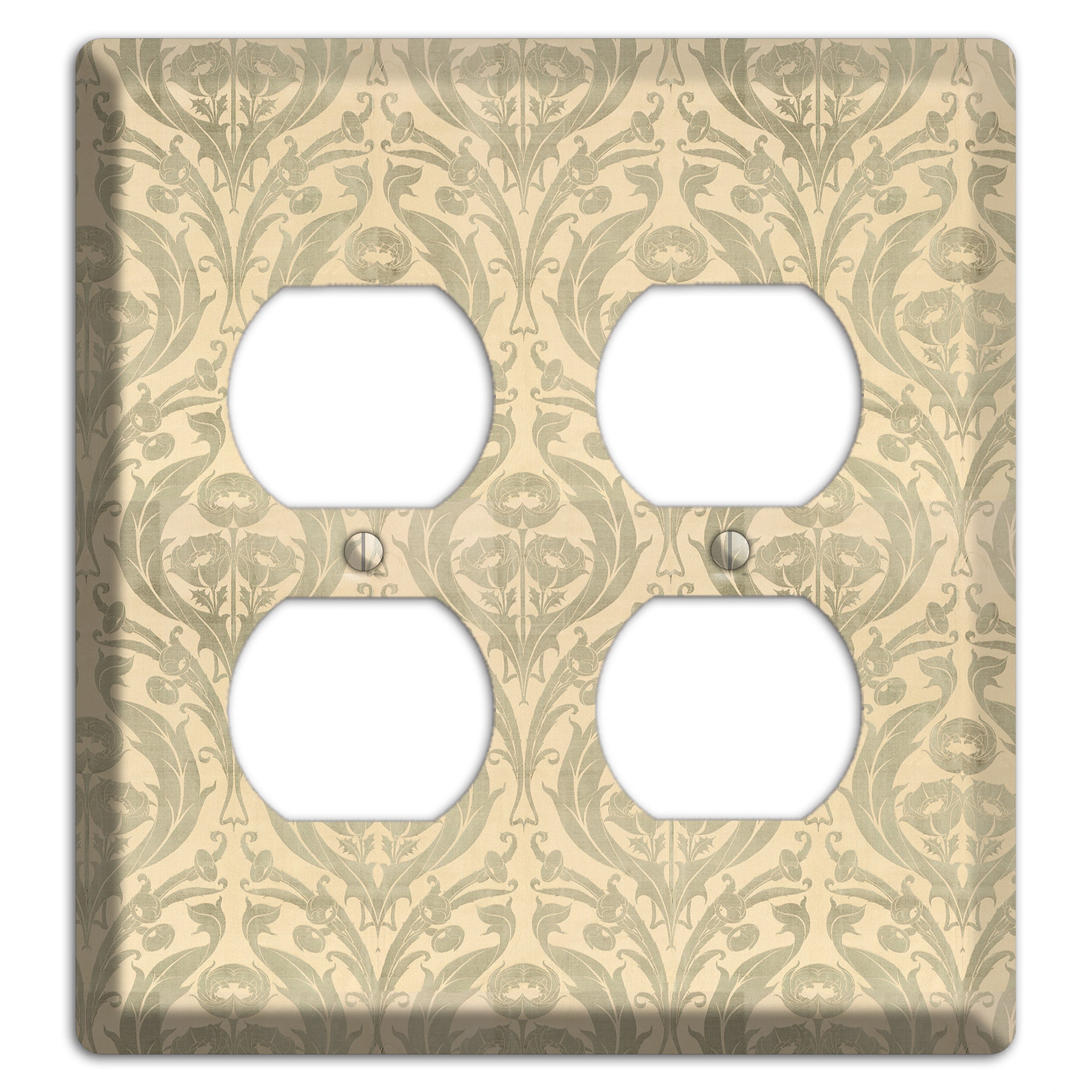 Whispered Thistle 2 Duplex Wallplate