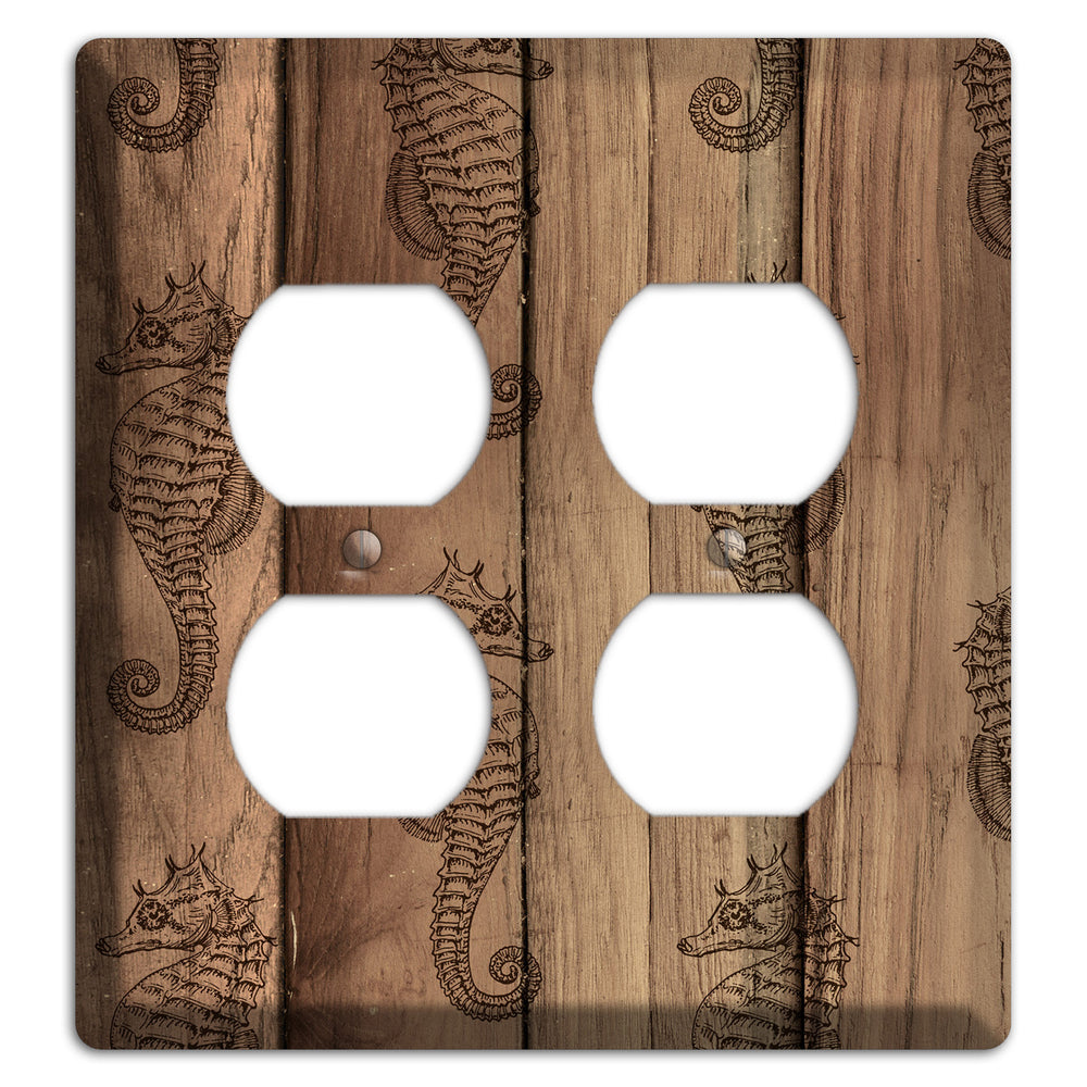 Planktonic Ponies 2 Duplex Wallplate