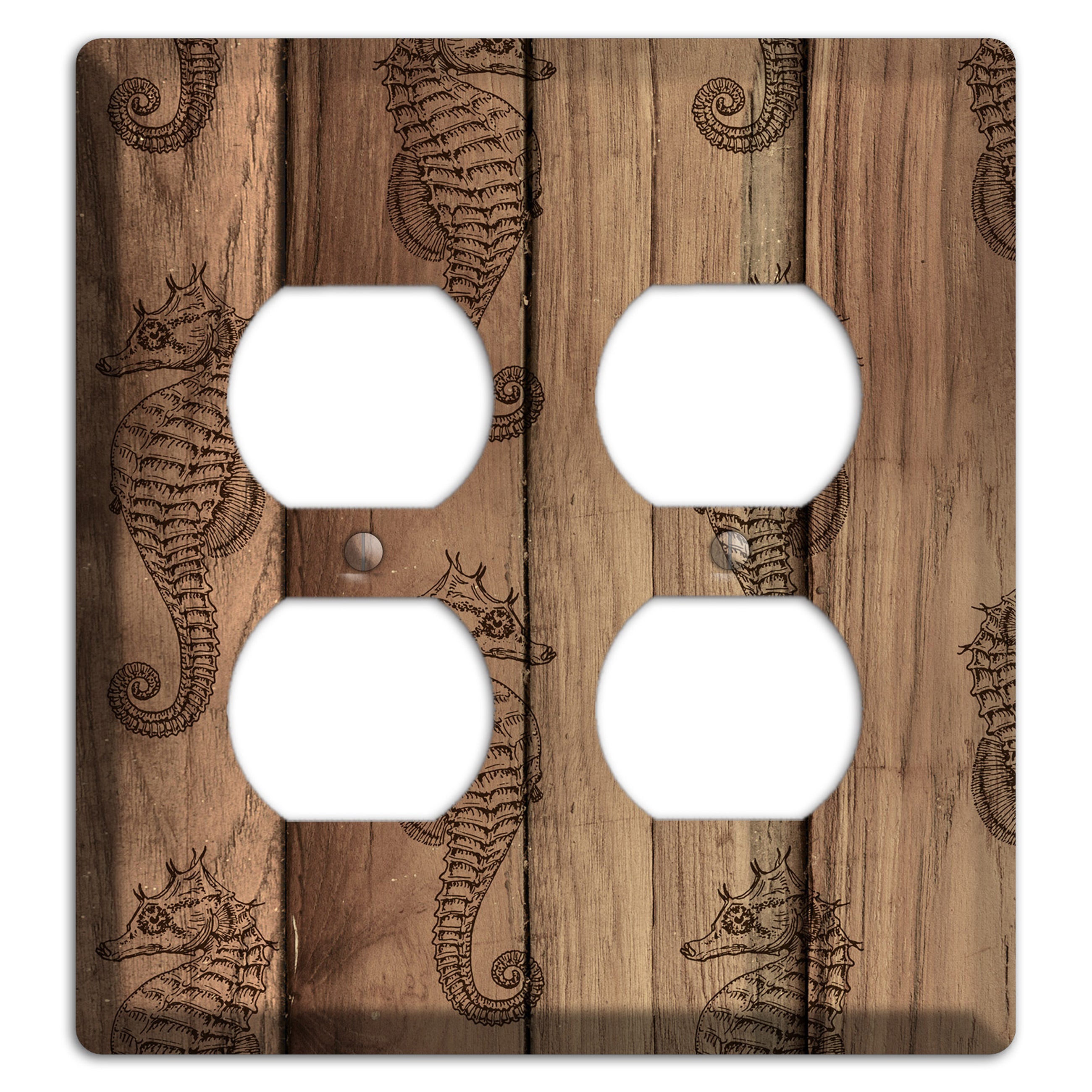 Planktonic Ponies 2 Duplex Wallplate
