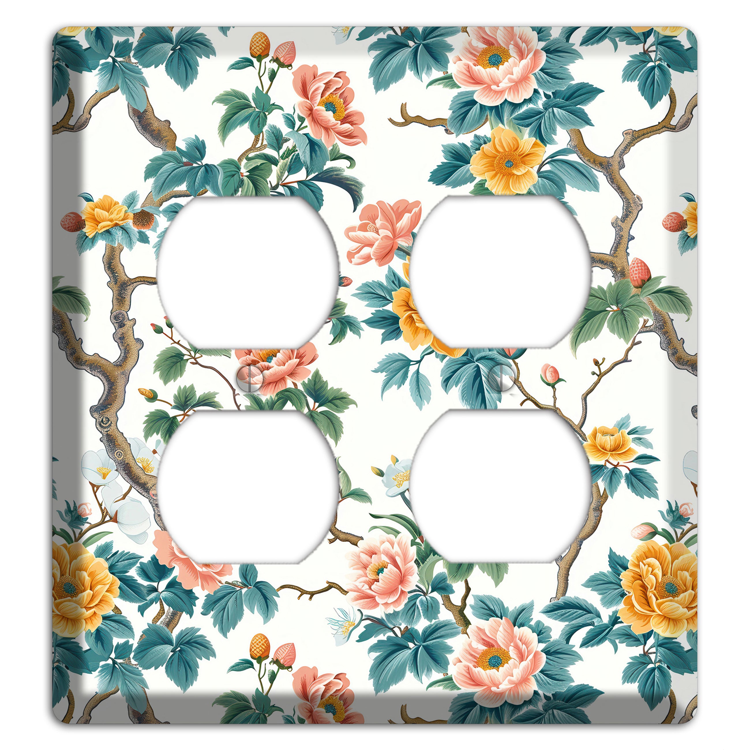 Blossom & Bough 2 Duplex Wallplate