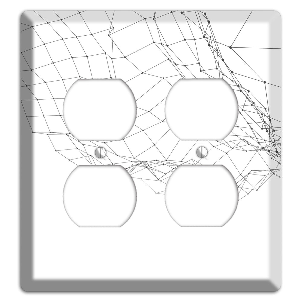 Collapse Into Signal 2 Duplex Wallplate