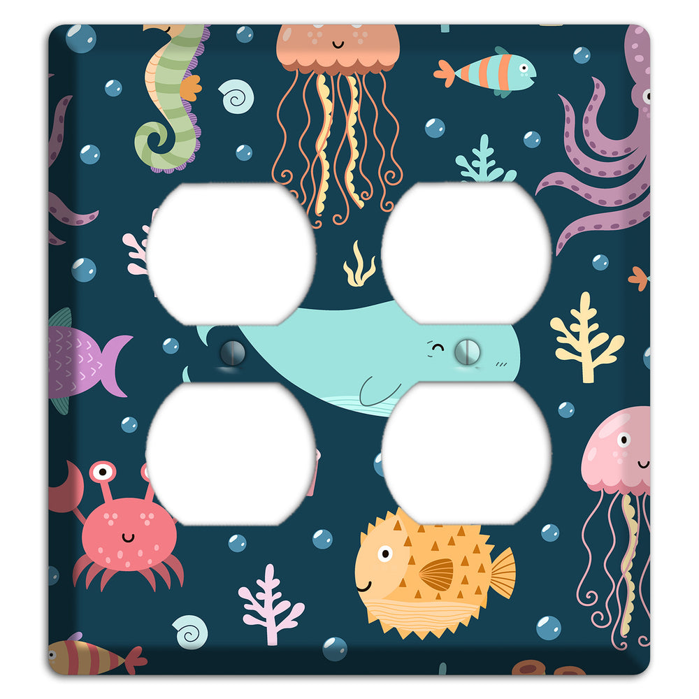 Deep Sea Cuties 2 Duplex Wallplate