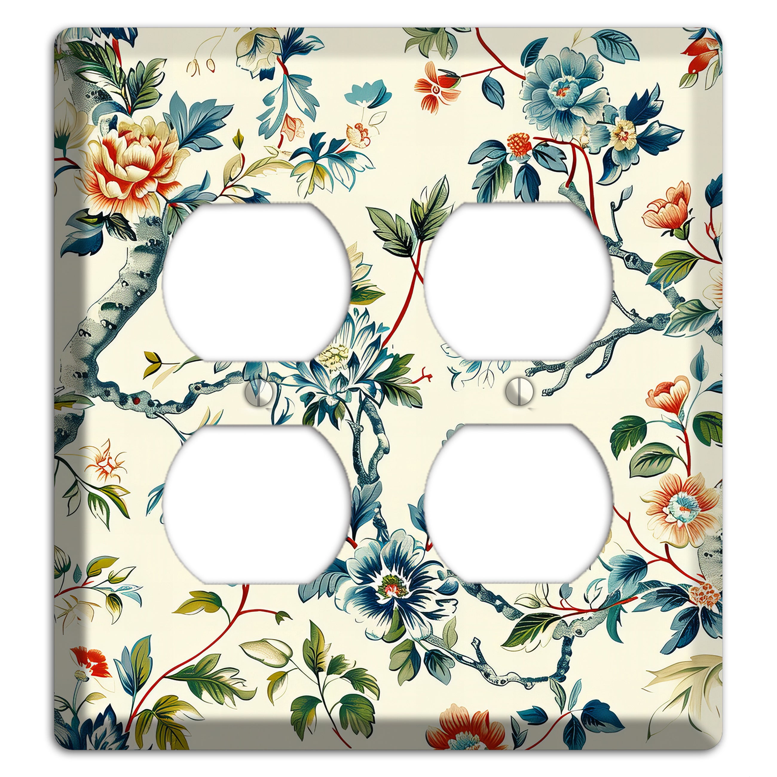 Wandering Bough 2 Duplex Wallplate