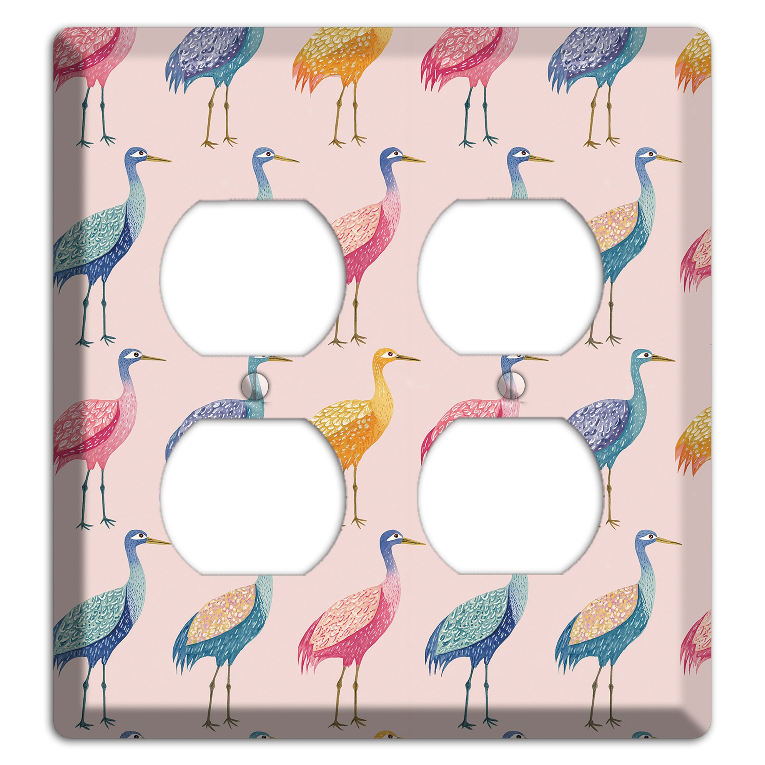 Rainbow Marsh Parade 2 Duplex Wallplate